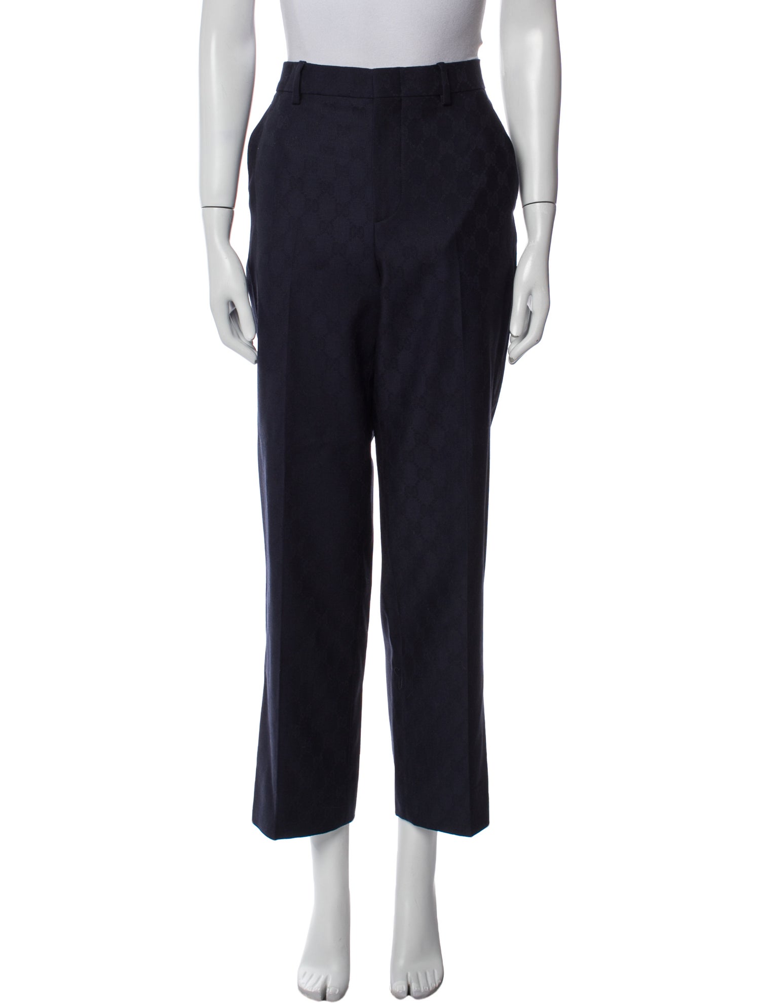 Gucci Wool Straight Leg Pants w/ Tags