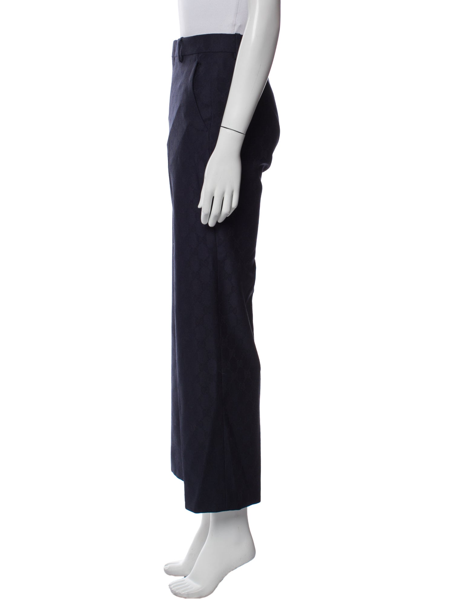 Gucci Wool Straight Leg Pants w/ Tags