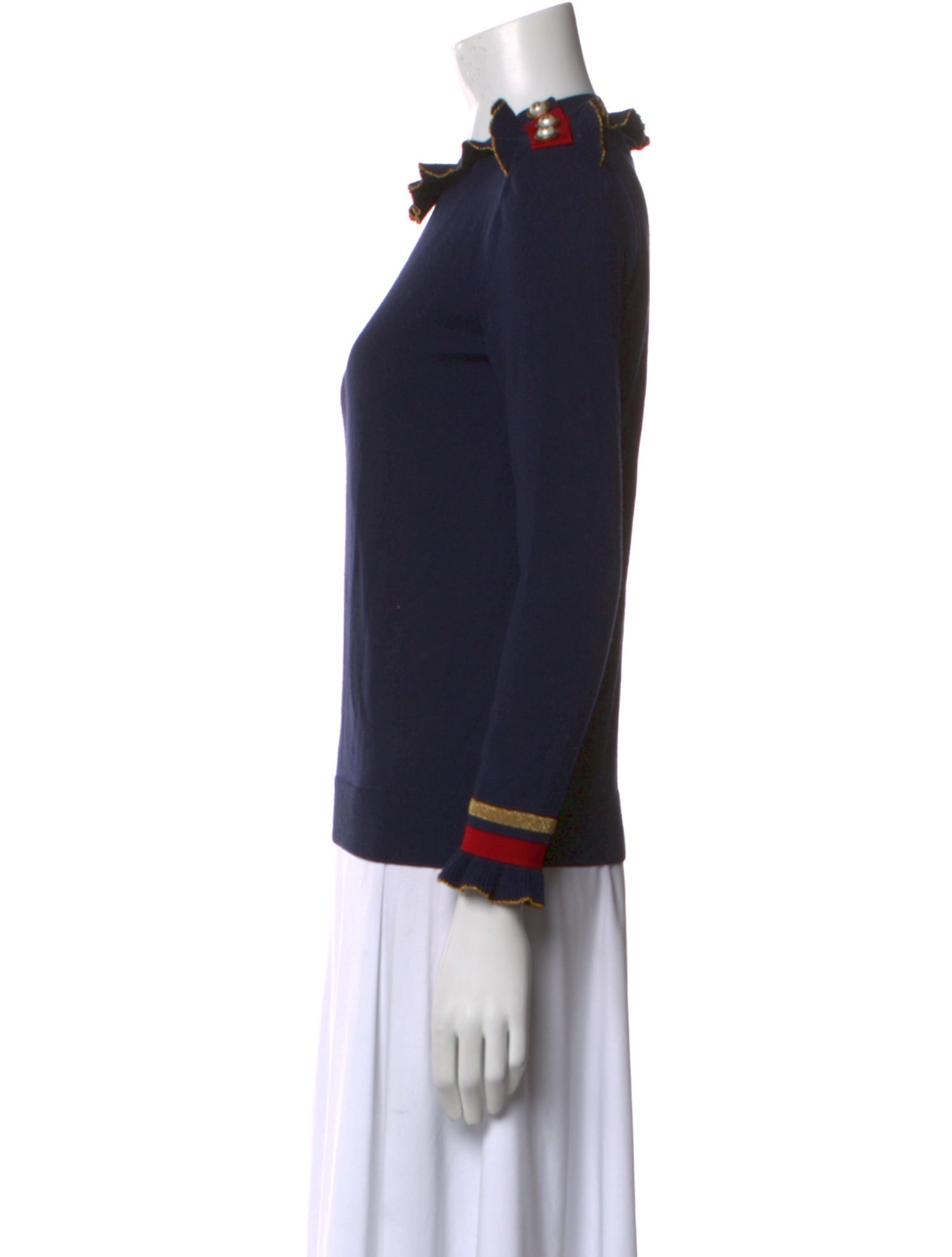 Gucci Wool Crew Neck Sweater