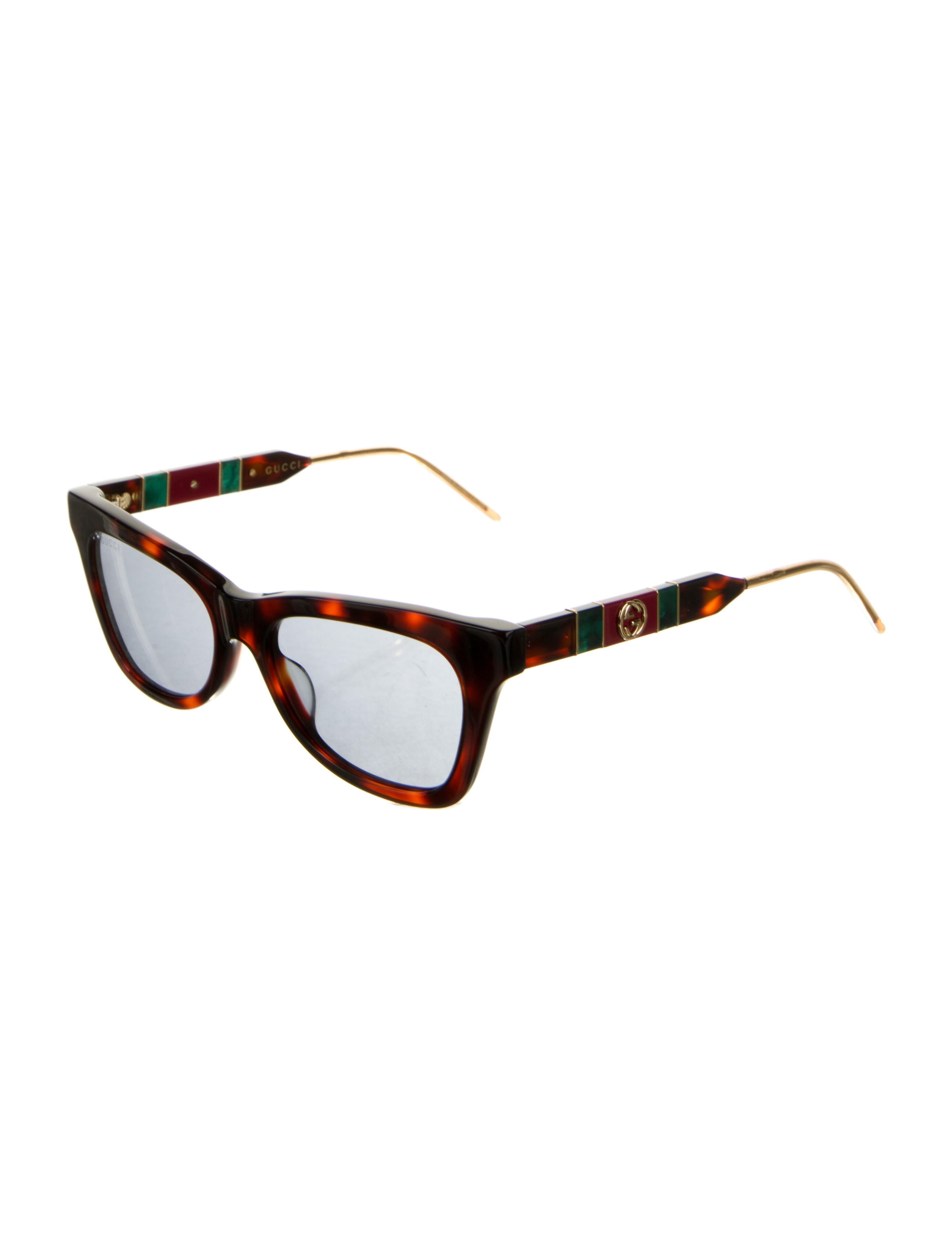 Gucci Square Tinted Sunglasses