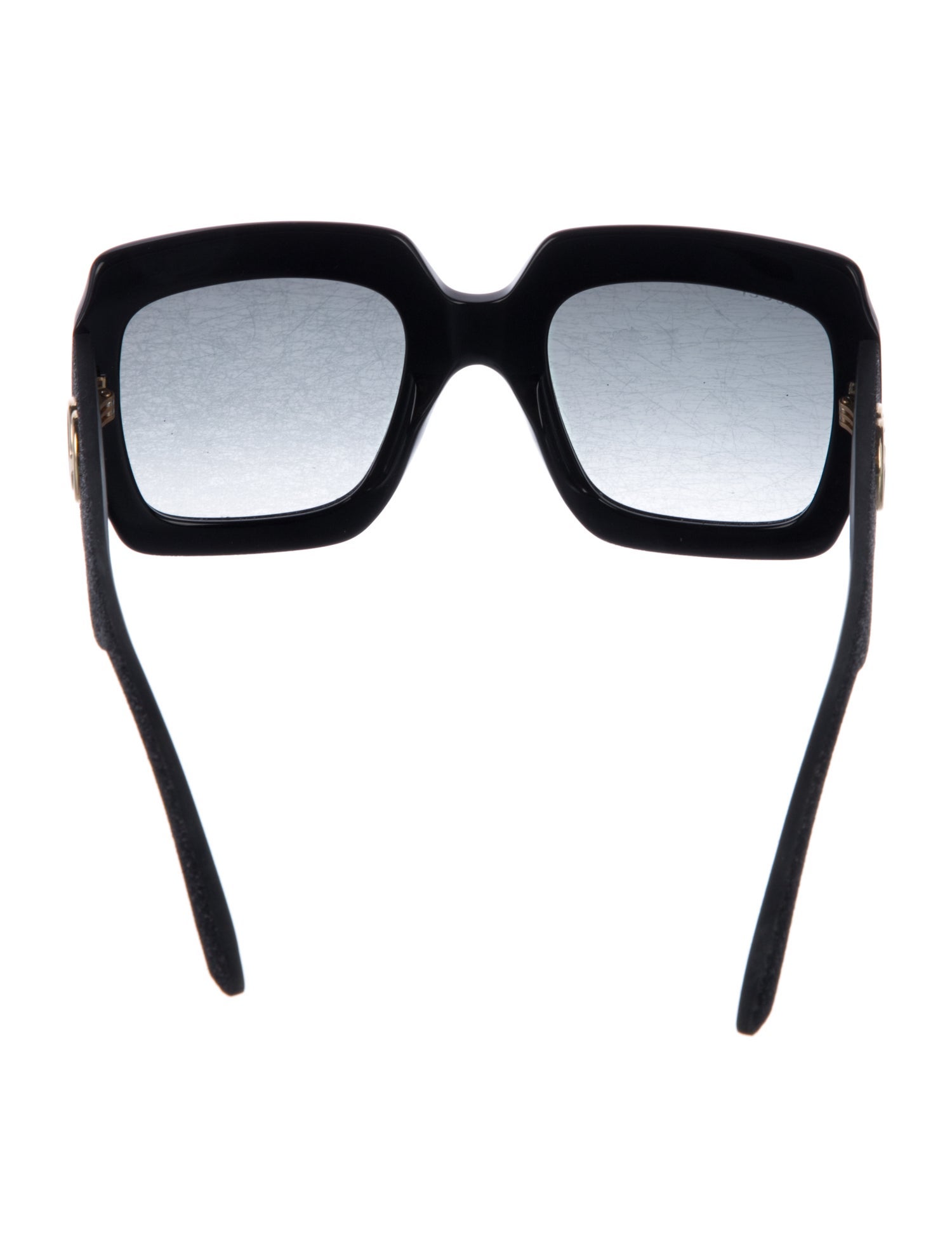 Gucci Interlocking G Logo Square Sunglasses