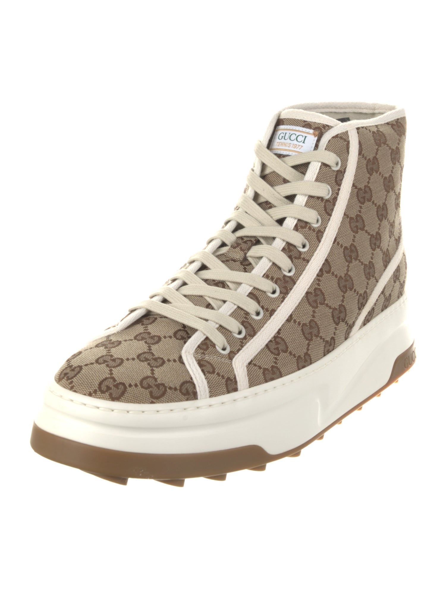 Gucci Canvas Printed Sneakers