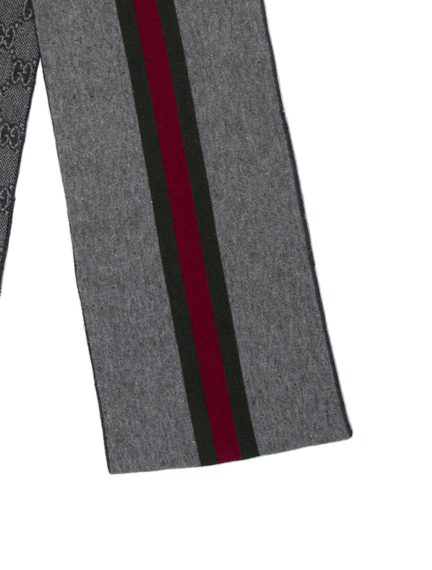 Gucci Wool GG Logo Scarf