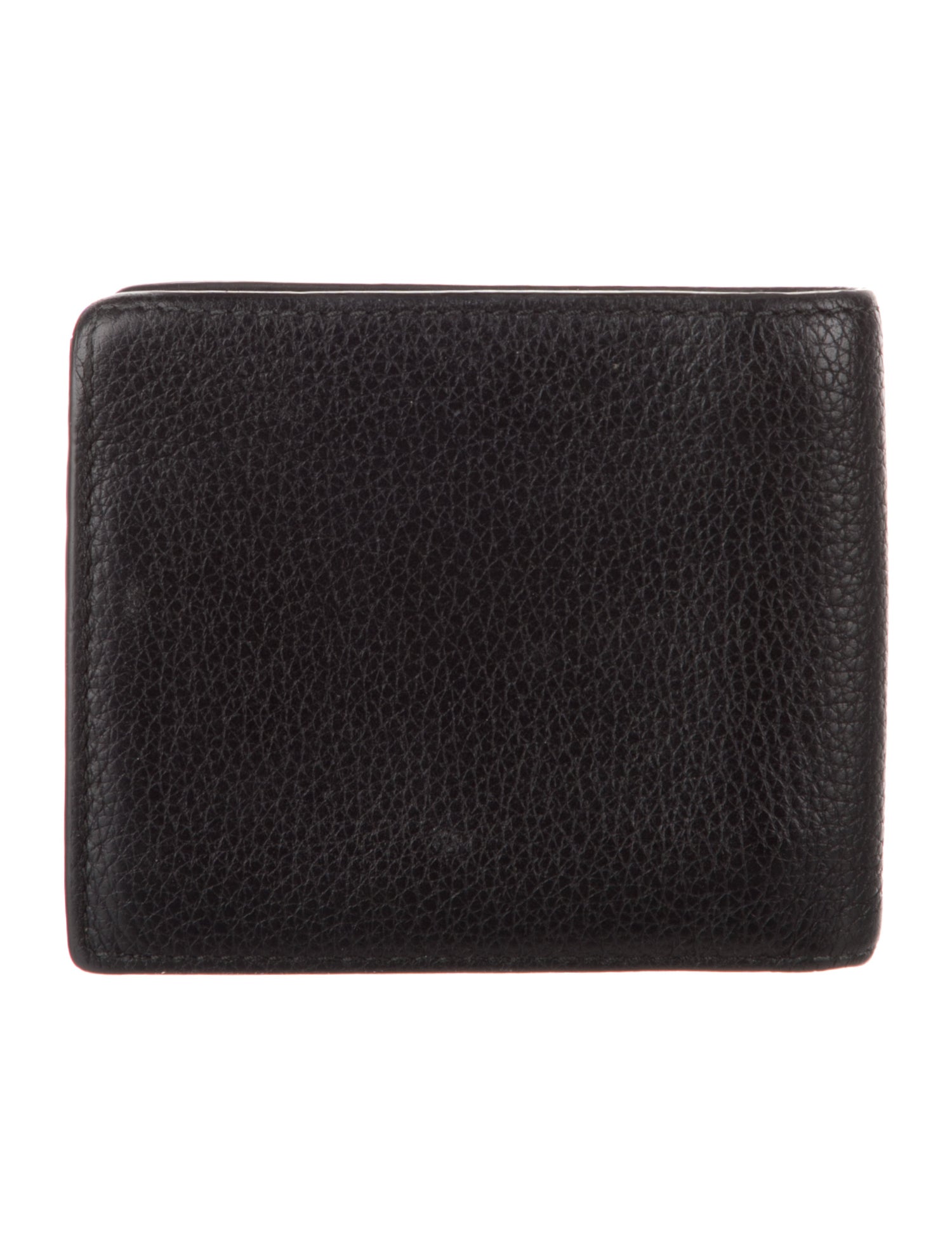 Gucci Web Accent Leather Bifold Wallet