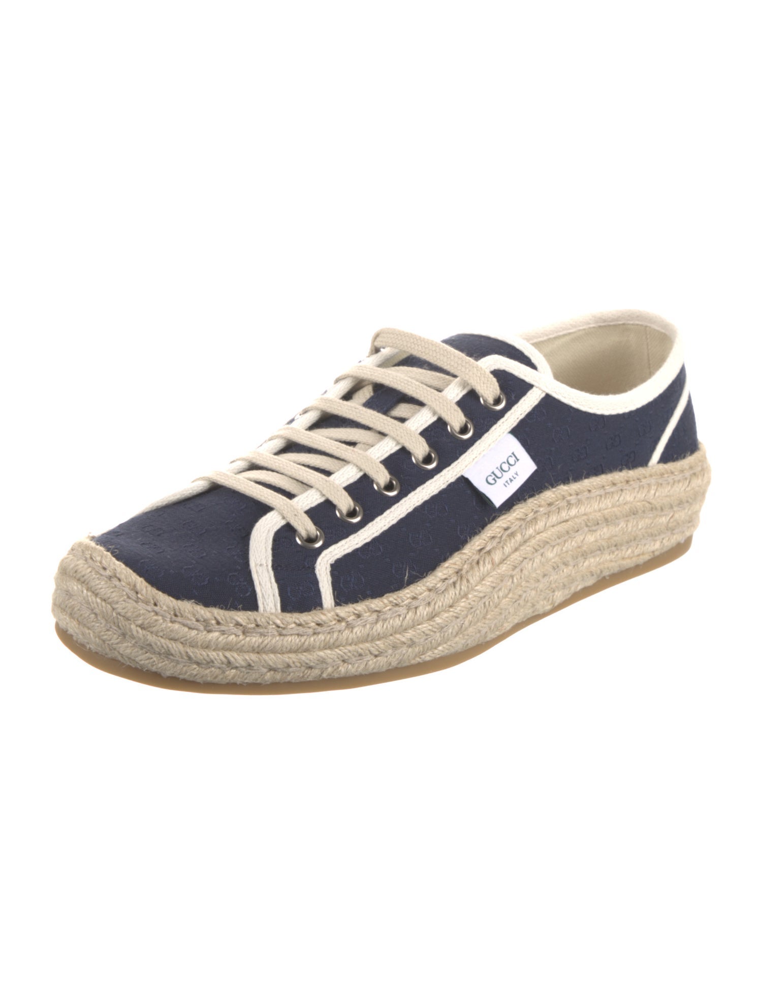 Gucci Canvas Espadrille Sneakers