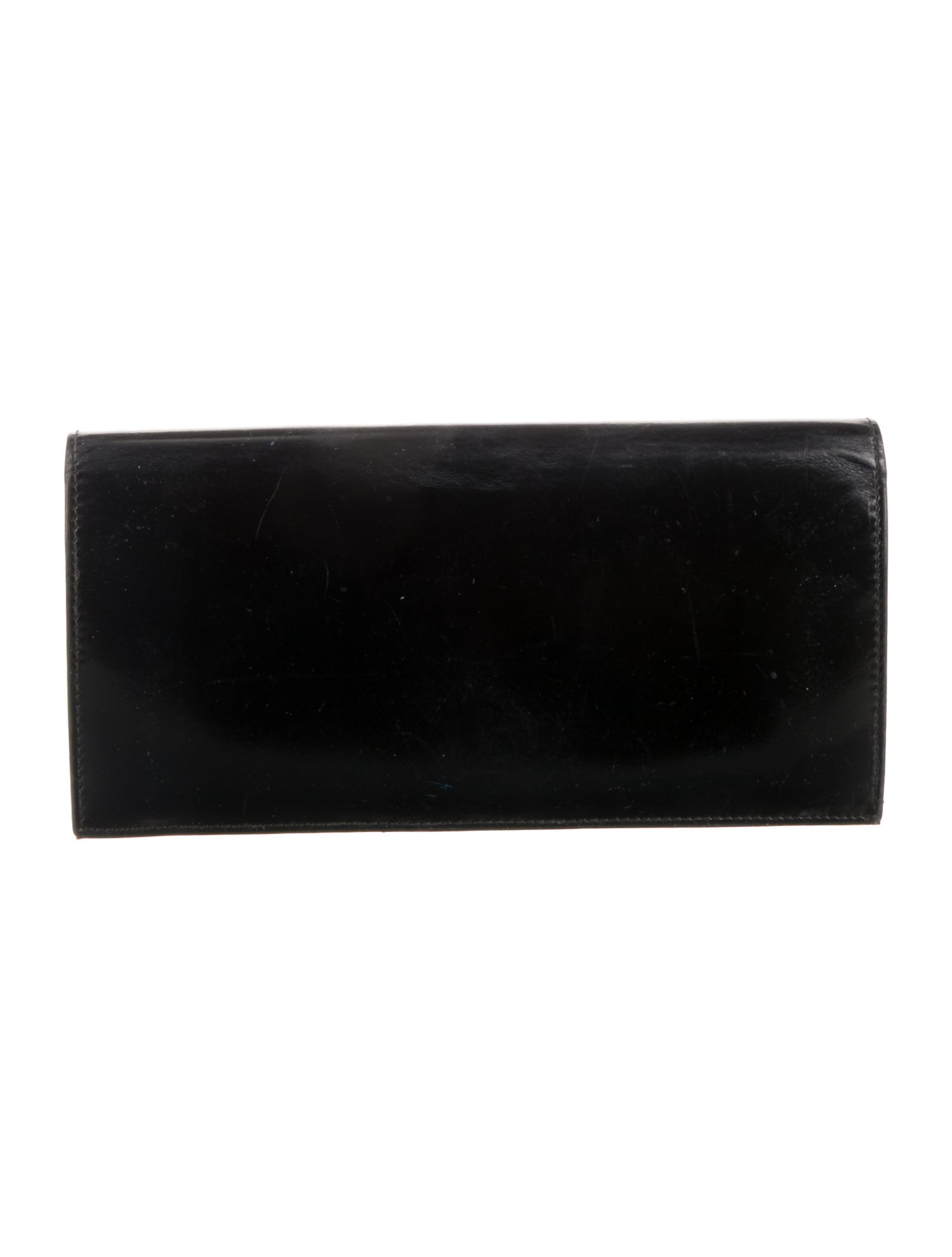 Gucci Interlocking G Logo Leather Continental Wallet