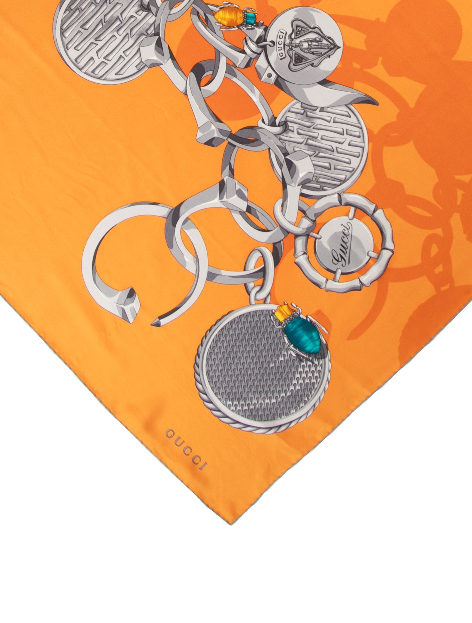 Gucci Silk Printed Scarf