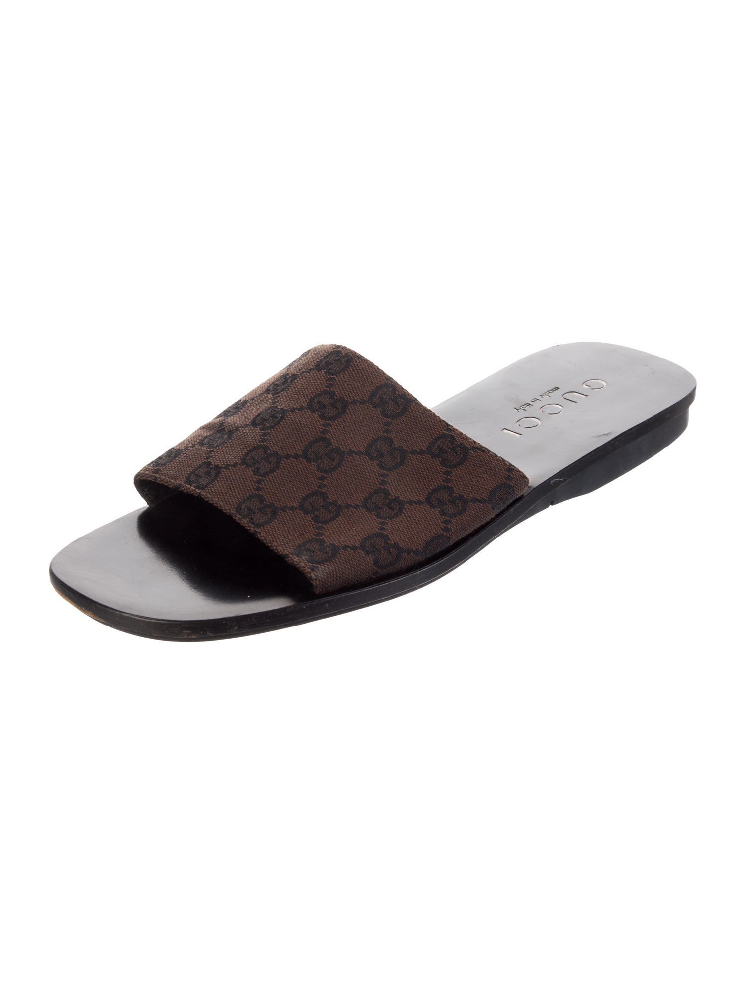 Gucci GG Canvas Canvas Slides