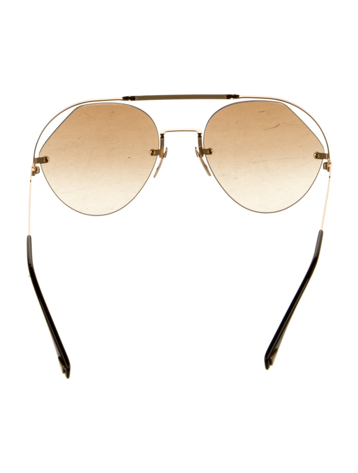 Fendi Aviator Gradient Sunglasses