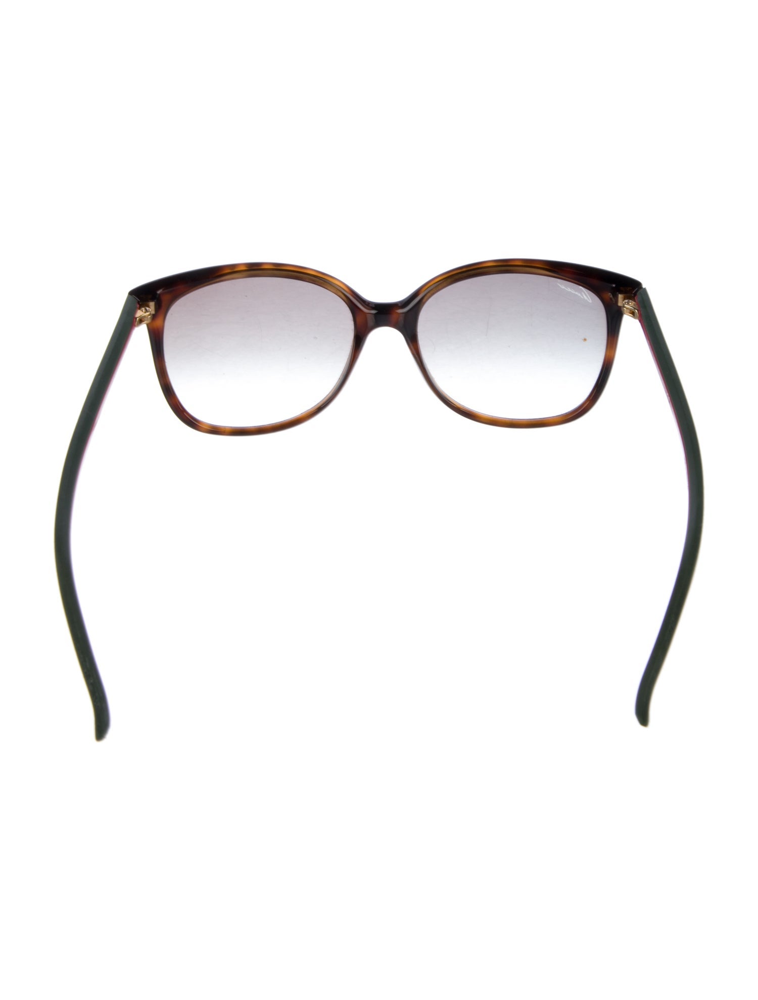 Gucci Web Accent Oversize Sunglasses