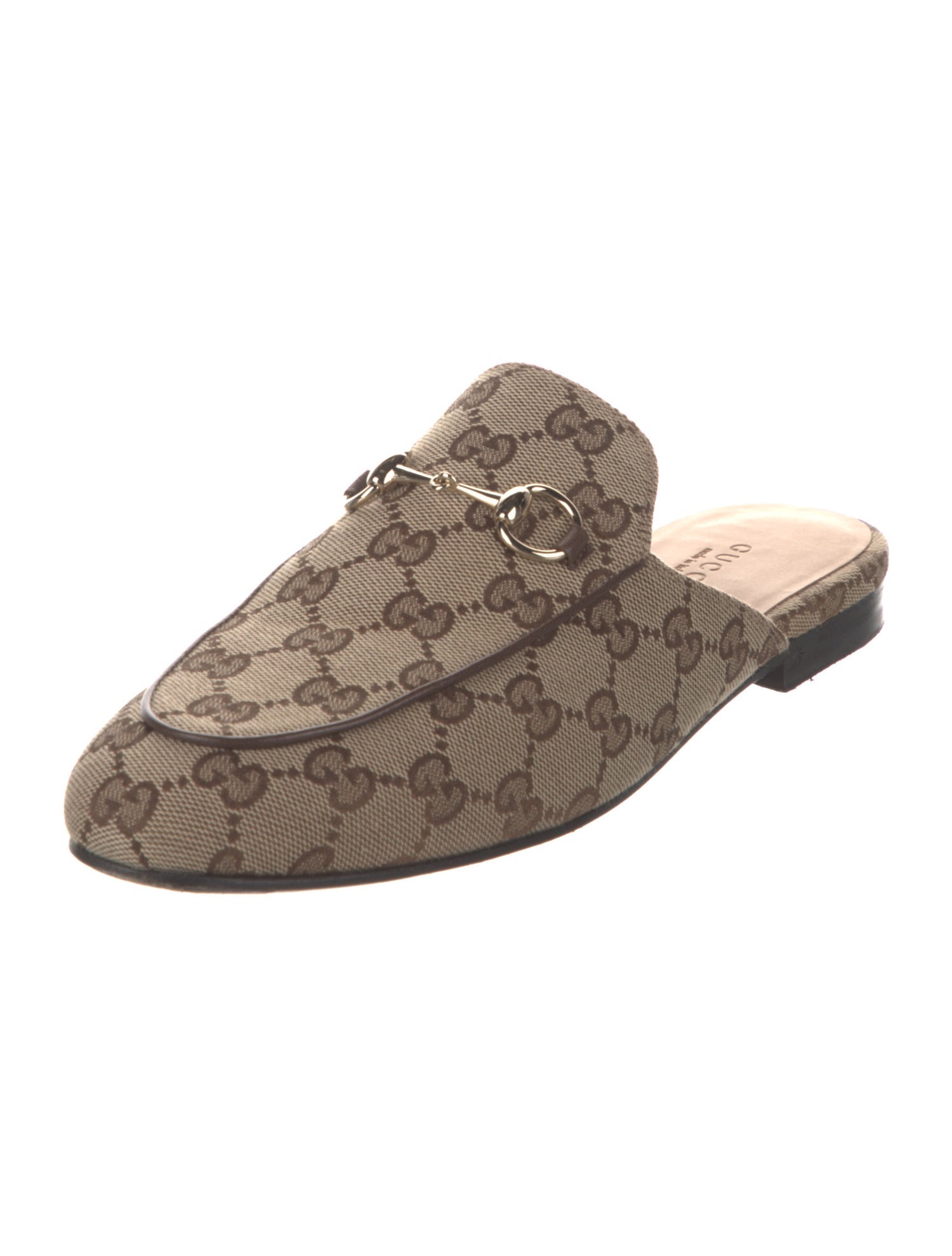 Gucci GG Canvas Canvas Mules