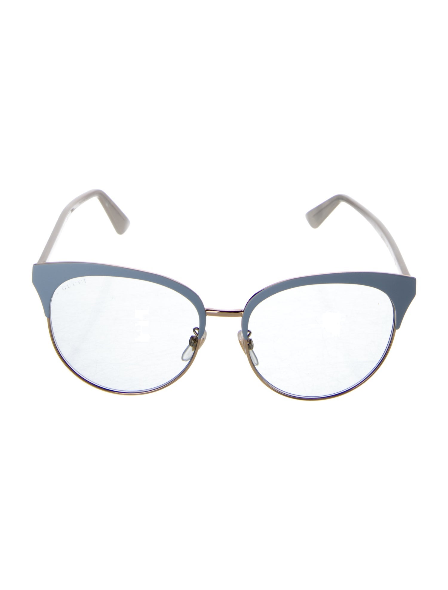 Gucci Interlocking G Logo Round Sunglasses