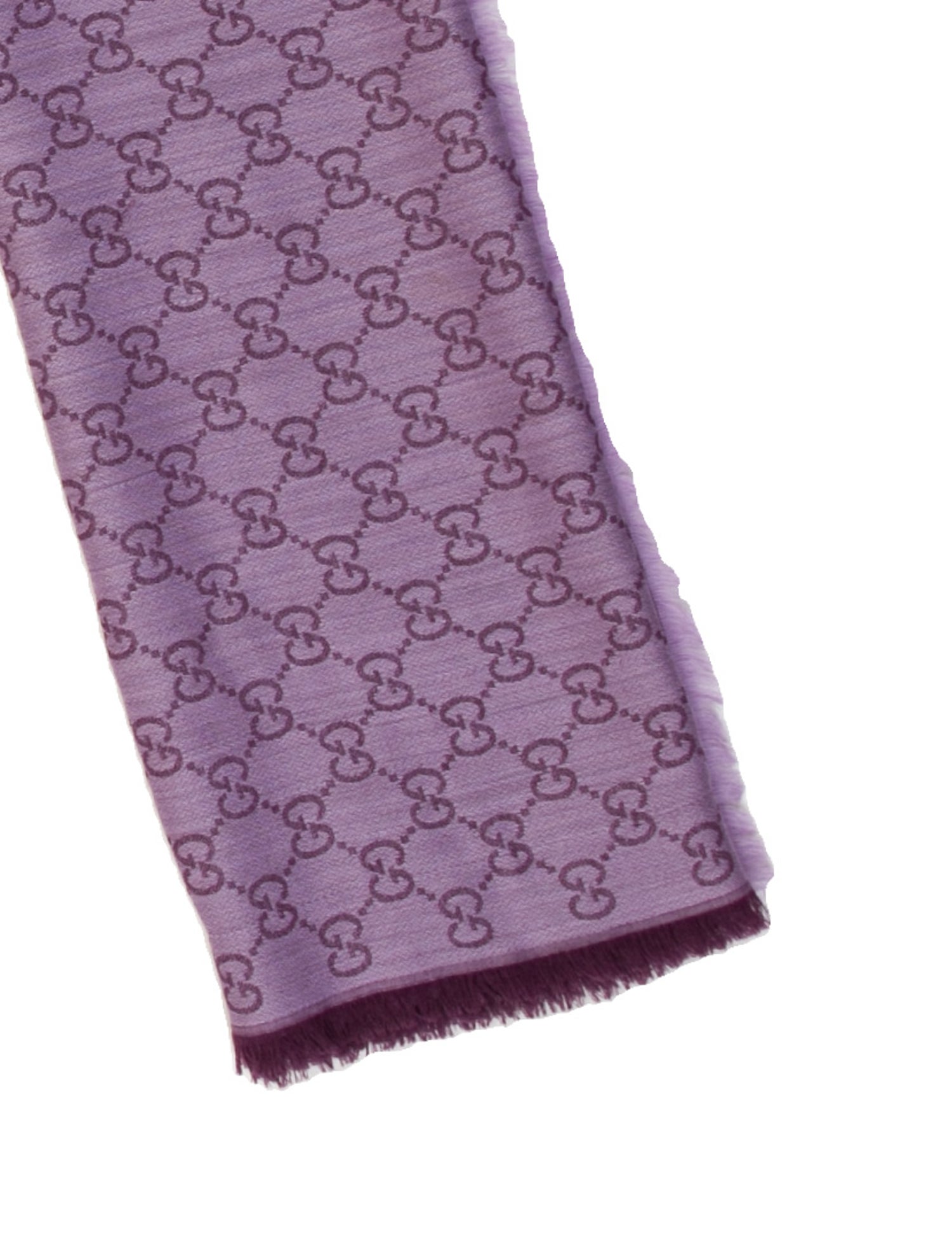 Gucci Silk GG Logo Scarf