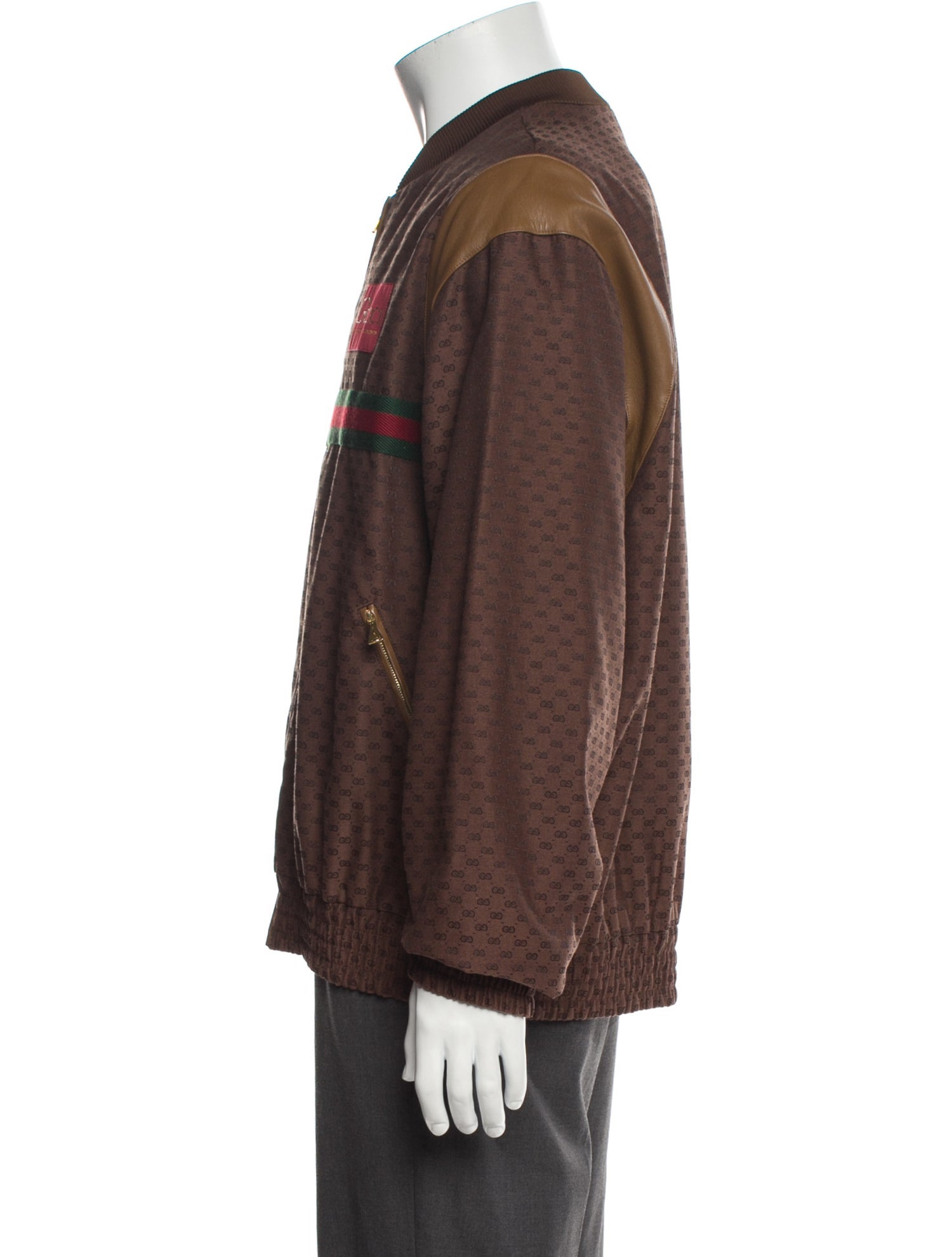 Gucci 2020 Web Accent Bomber Jacket