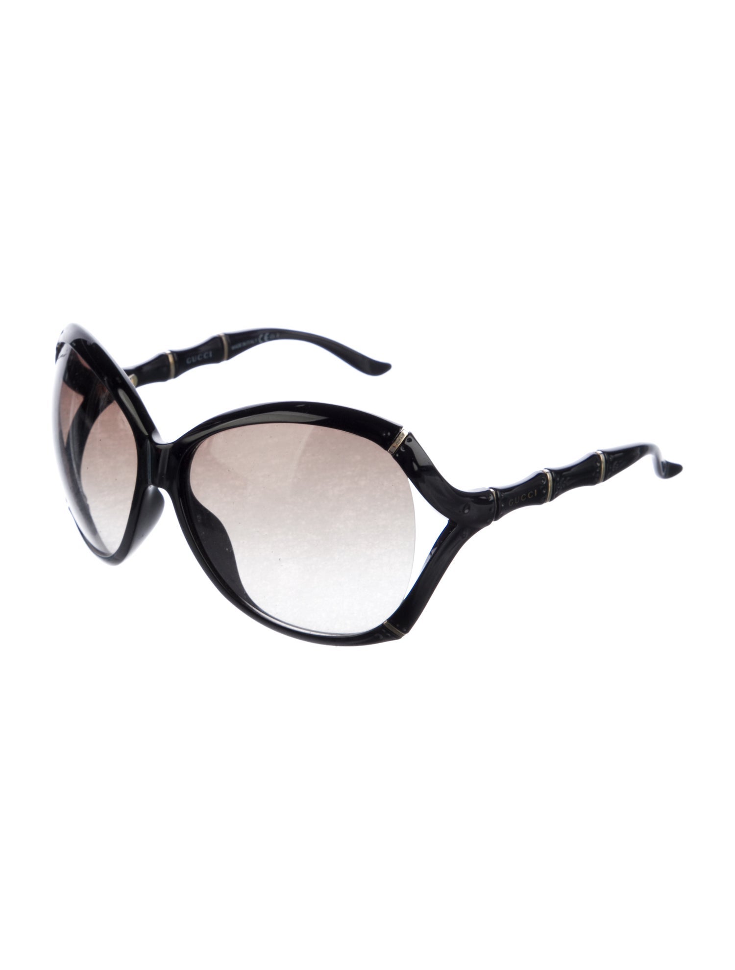 Gucci Vintage Bamboo Accent Sunglasses