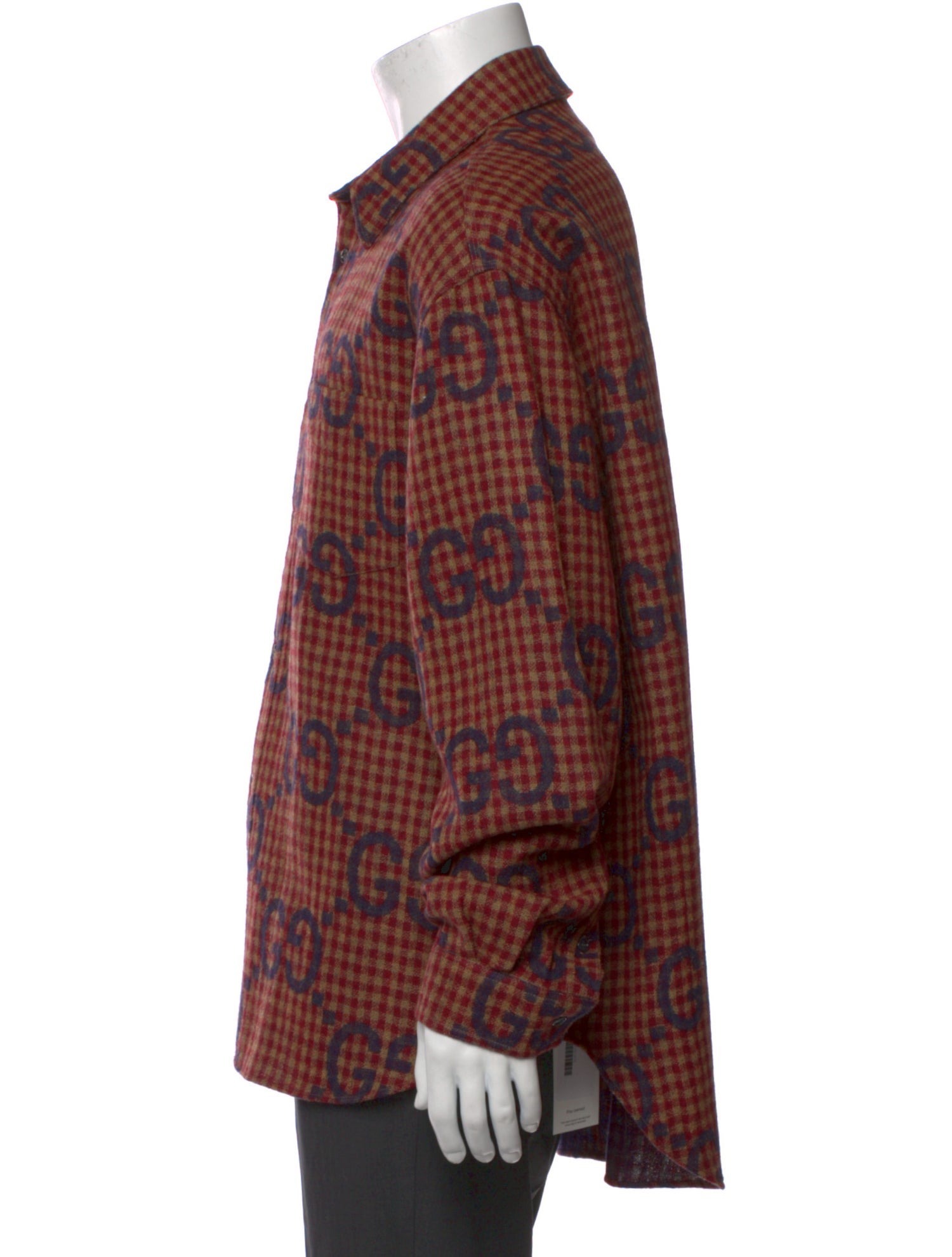 Gucci Jumbo GG Wool Shirt