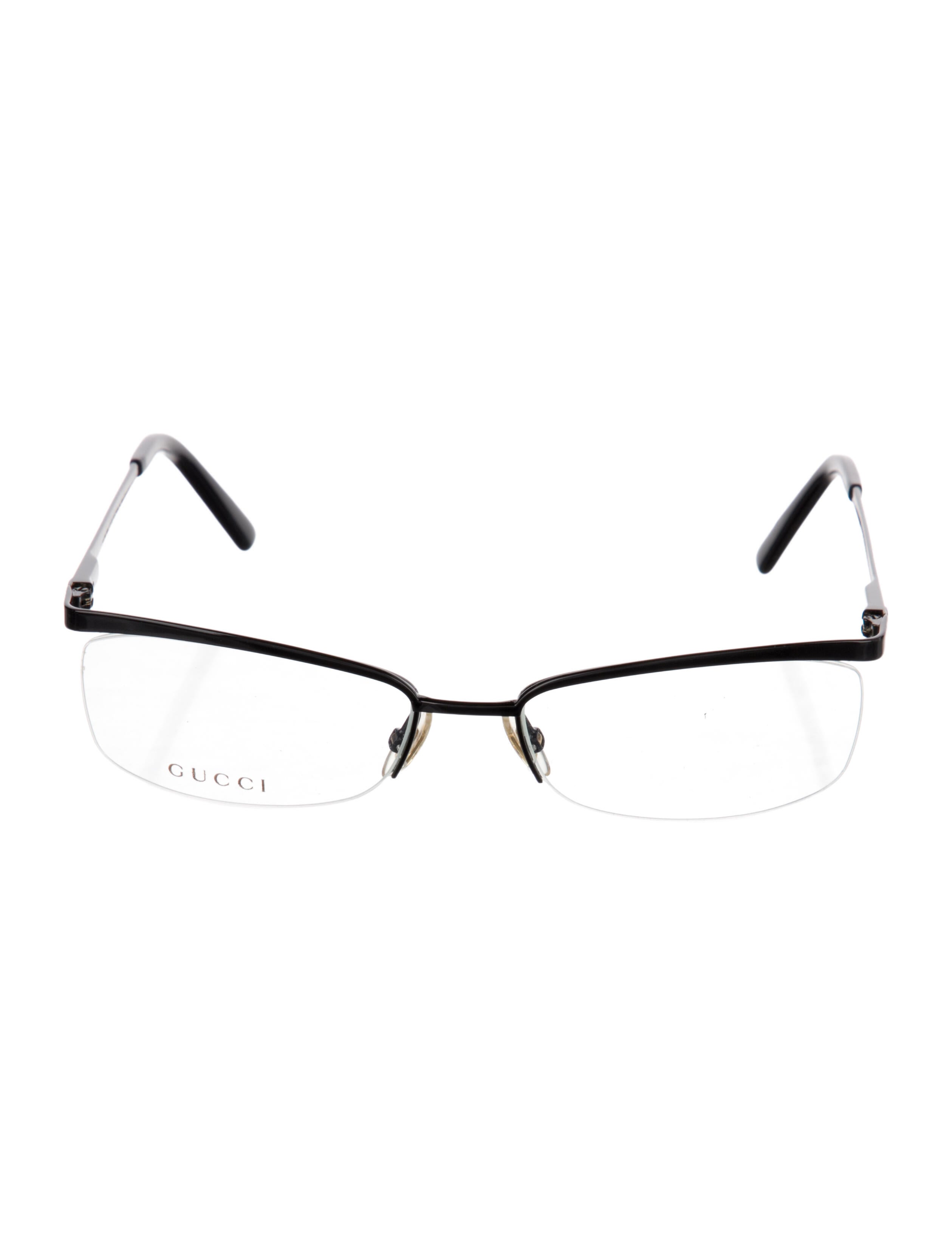 Gucci Web Accent Square Eyeglasses