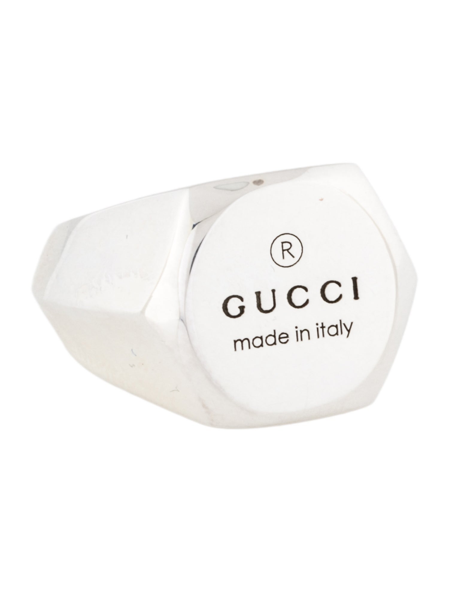 Gucci Gucci Trademark Chevalier Signet Ring