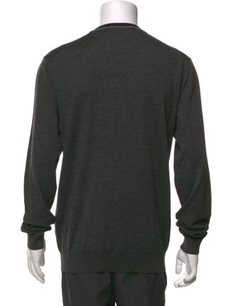 Gucci Web Accent Wool Pullover