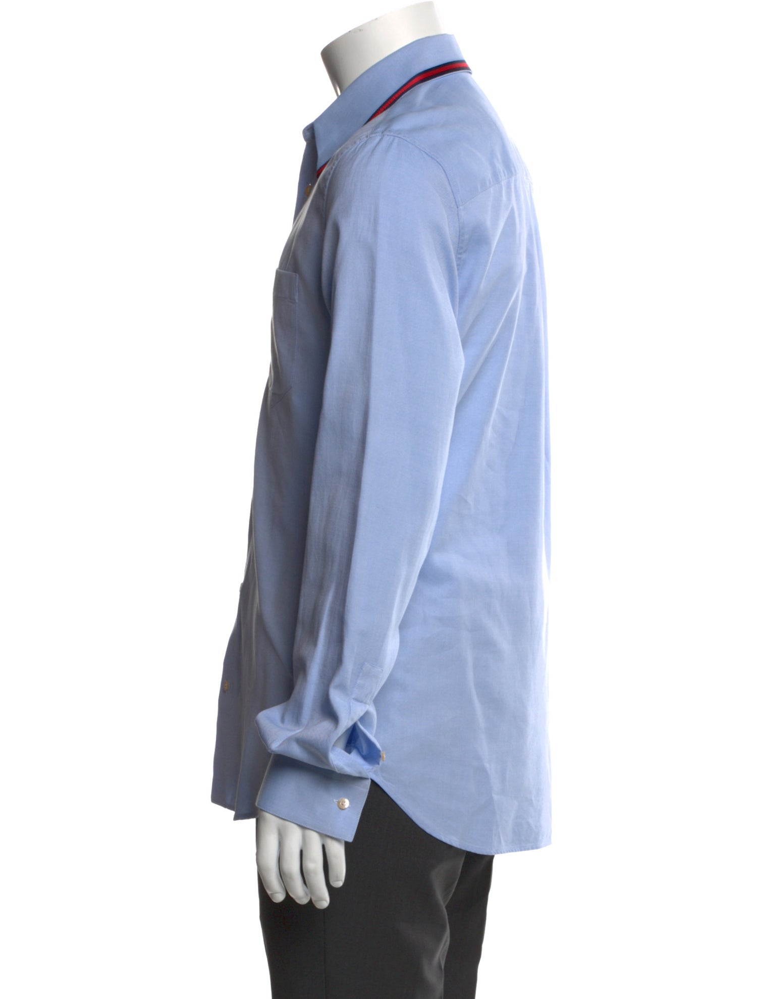 Gucci 2025 Web Accent Dress Shirt