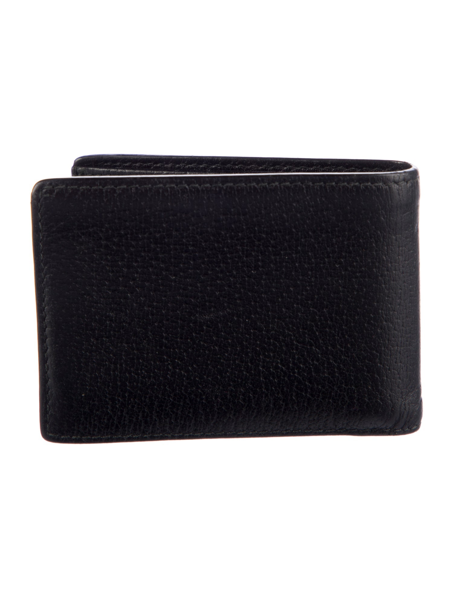 Gucci Leather Bifold Wallet Web Accent Wallet