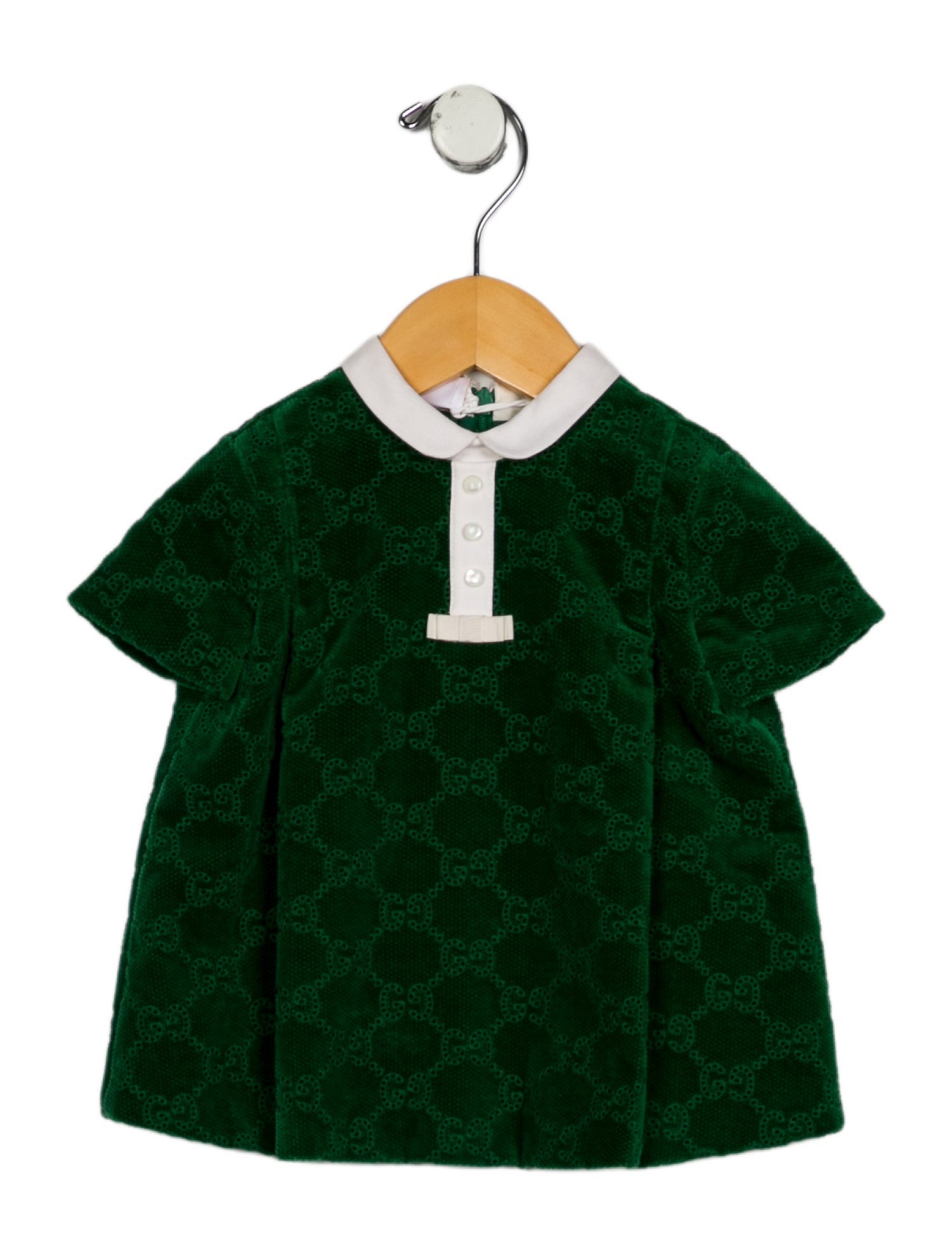 Gucci Infant' GG Velvet Top w/Tags