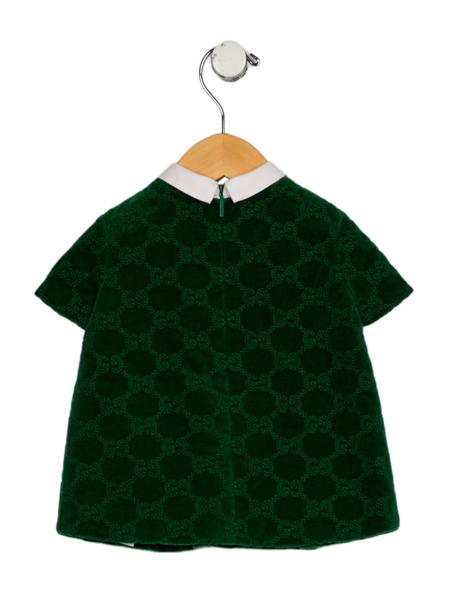 Gucci Infant' GG Velvet Top w/Tags