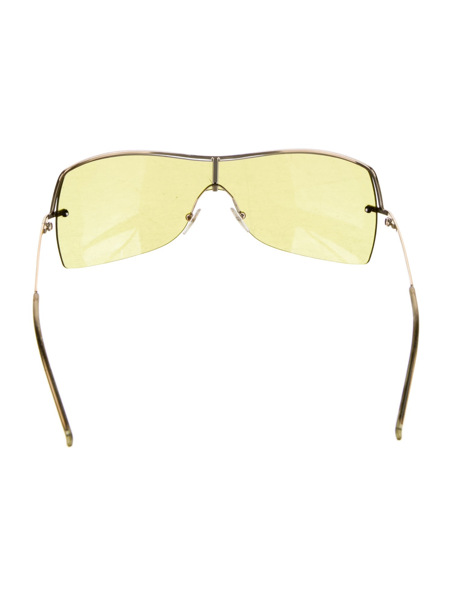 Gucci Shield Tinted Sunglasses