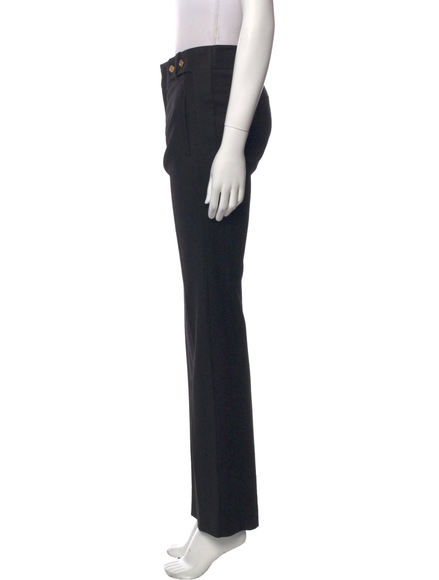 Gucci Wool Straight Leg Pants