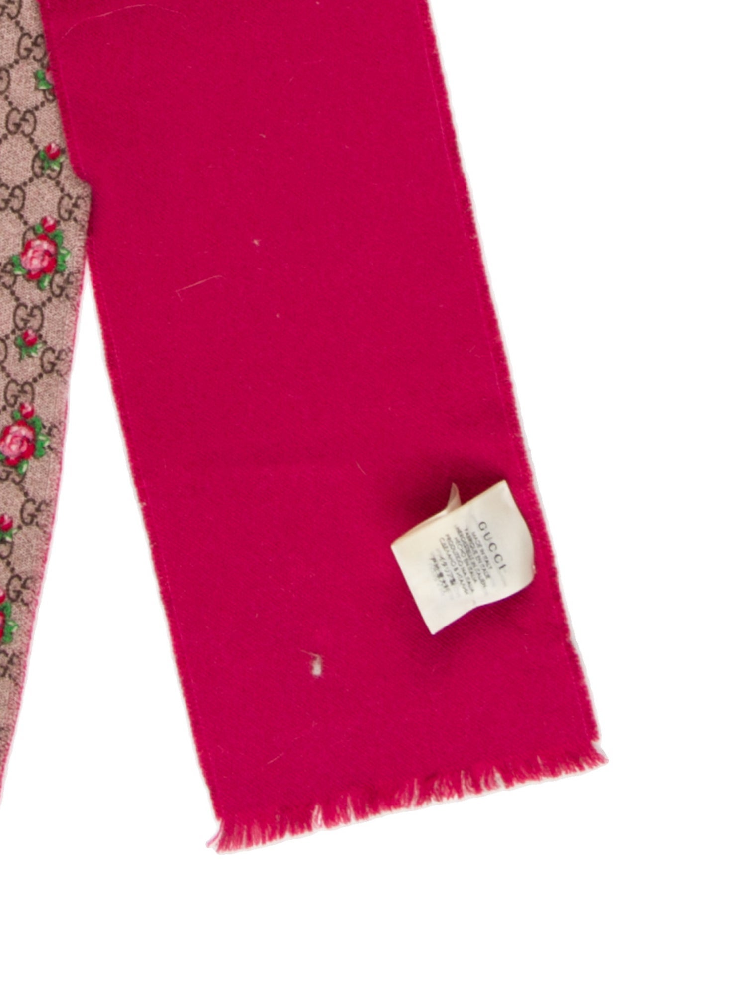 Gucci Wool Printed Scarf