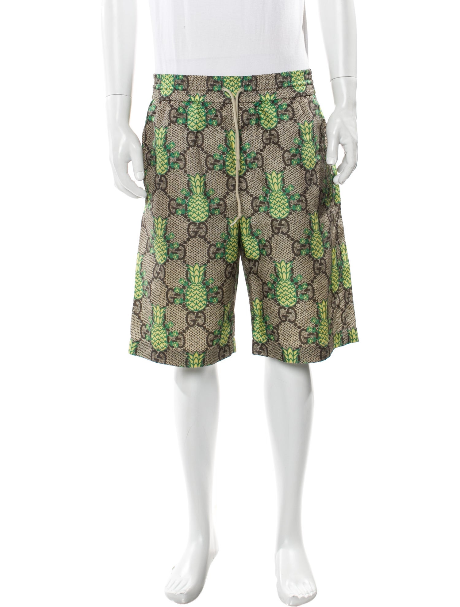 Gucci Printed Jogger Shorts