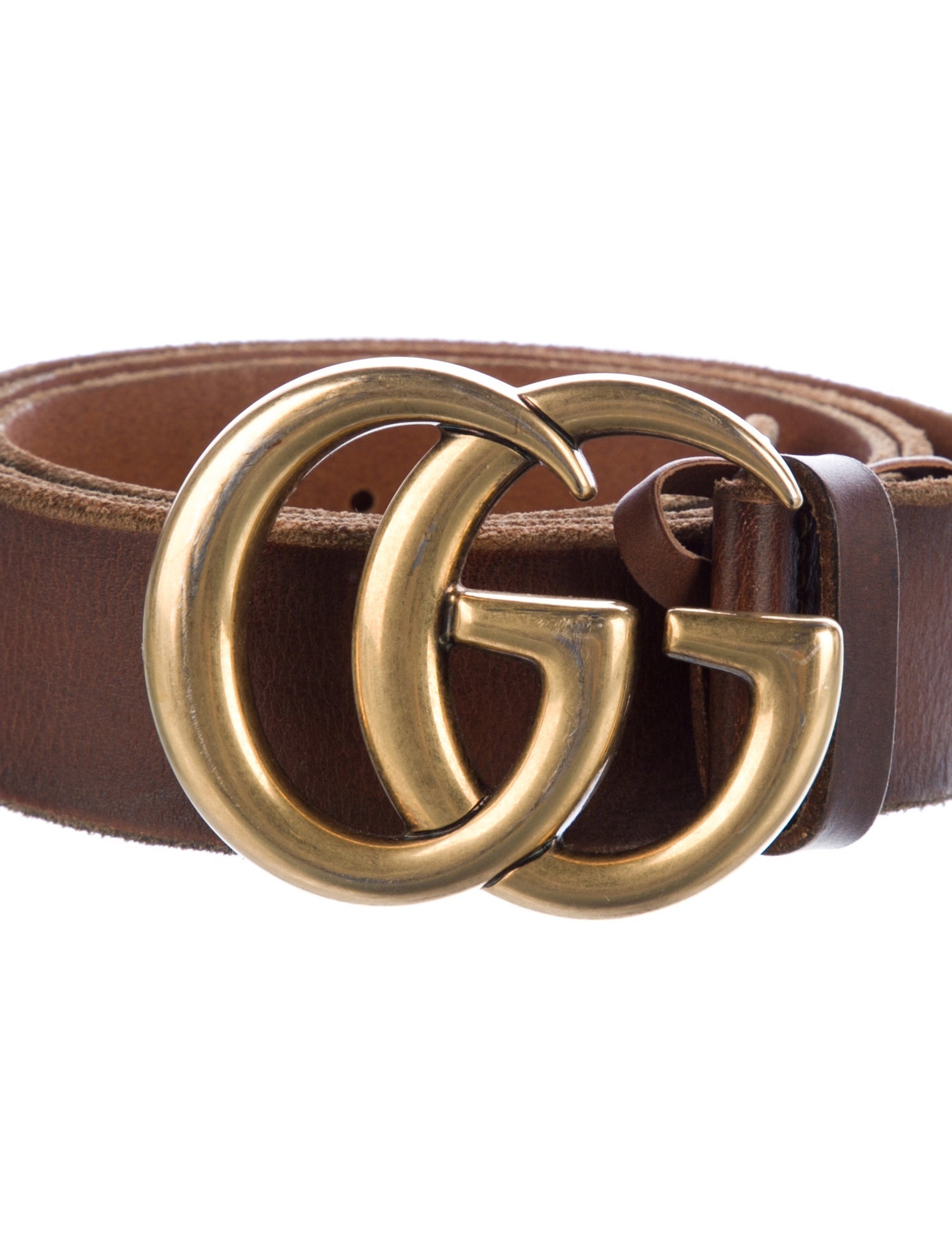Gucci Interlocking G Logo Leather Belt Kit