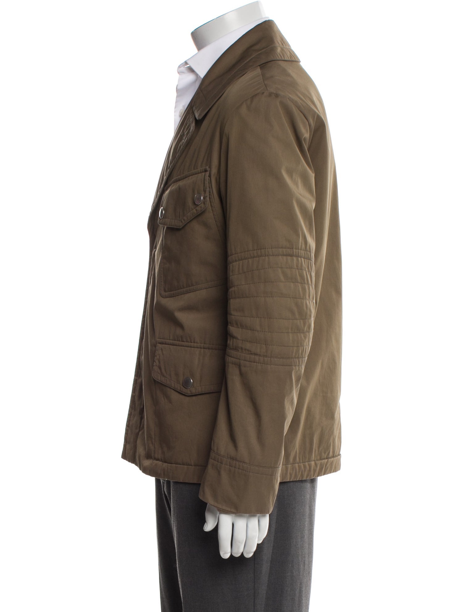 Gucci Web Accent Utility Jacket