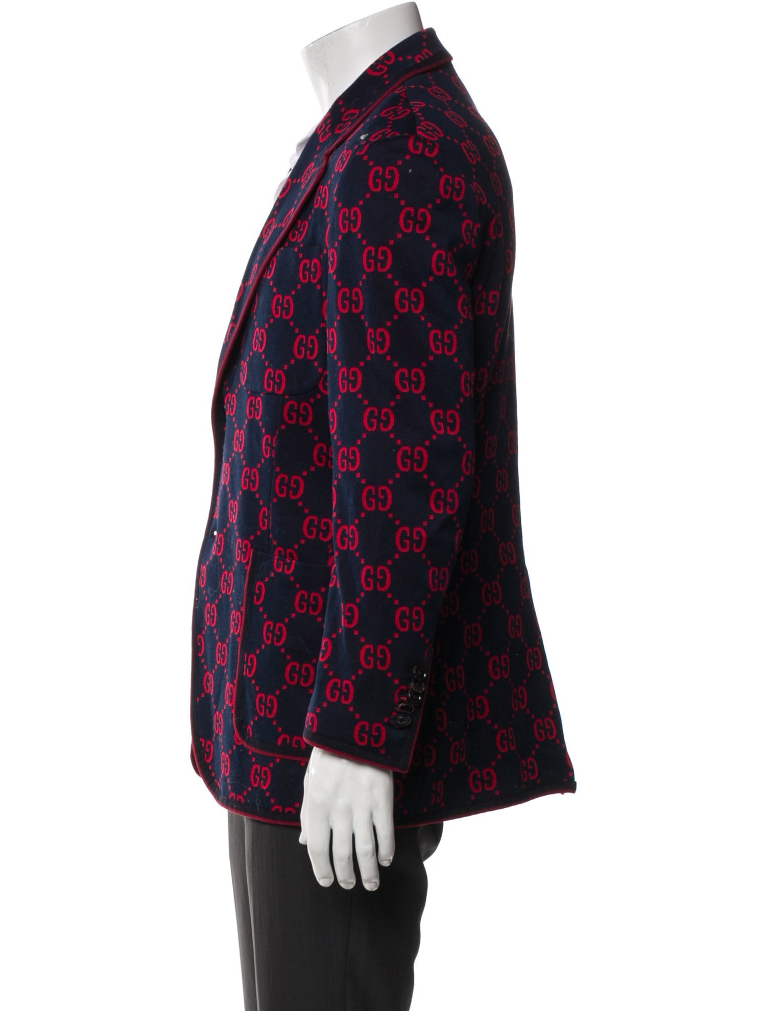 Gucci 2017 GG Logo Blazer