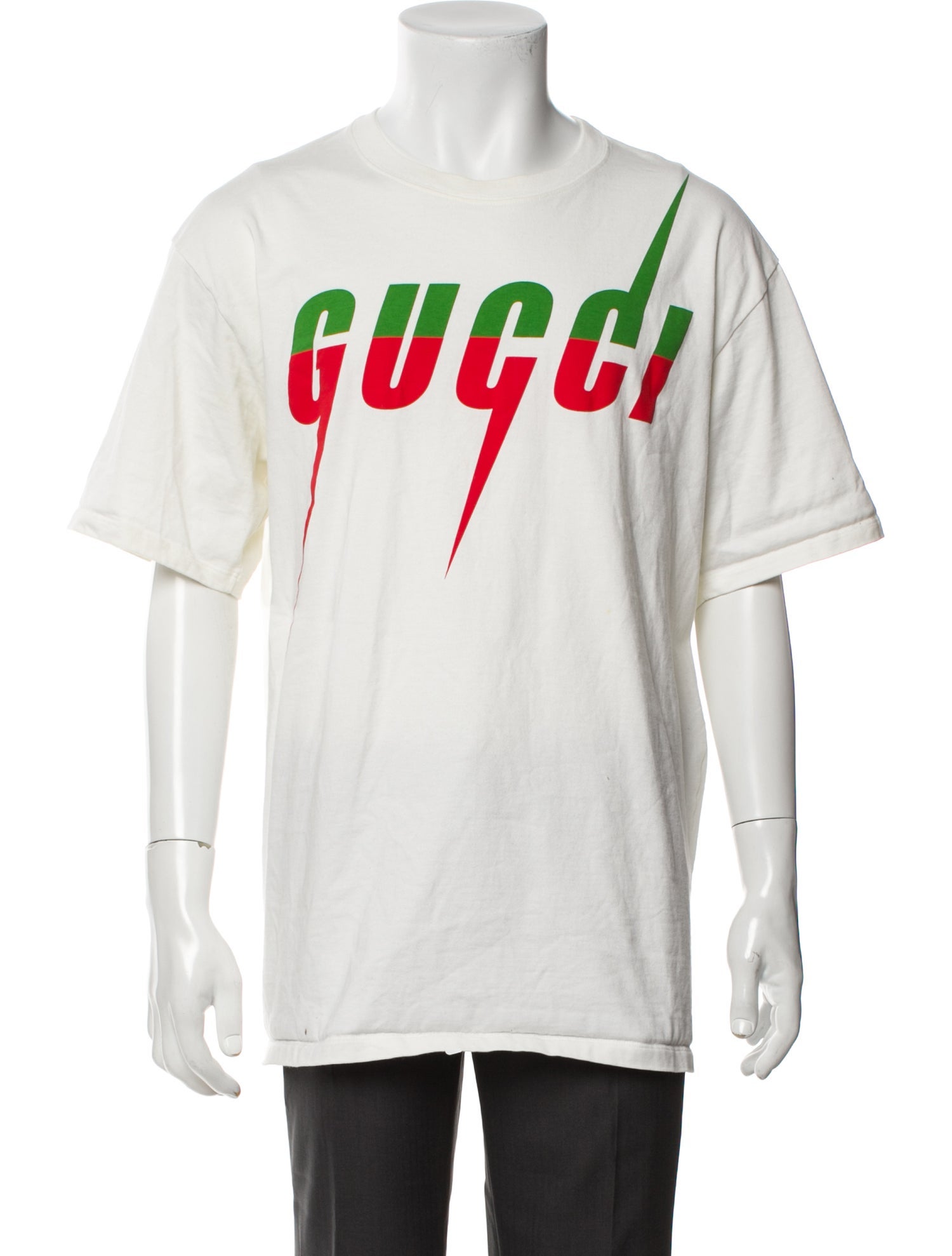 Gucci Graphic Print Crew Neck T-Shirt