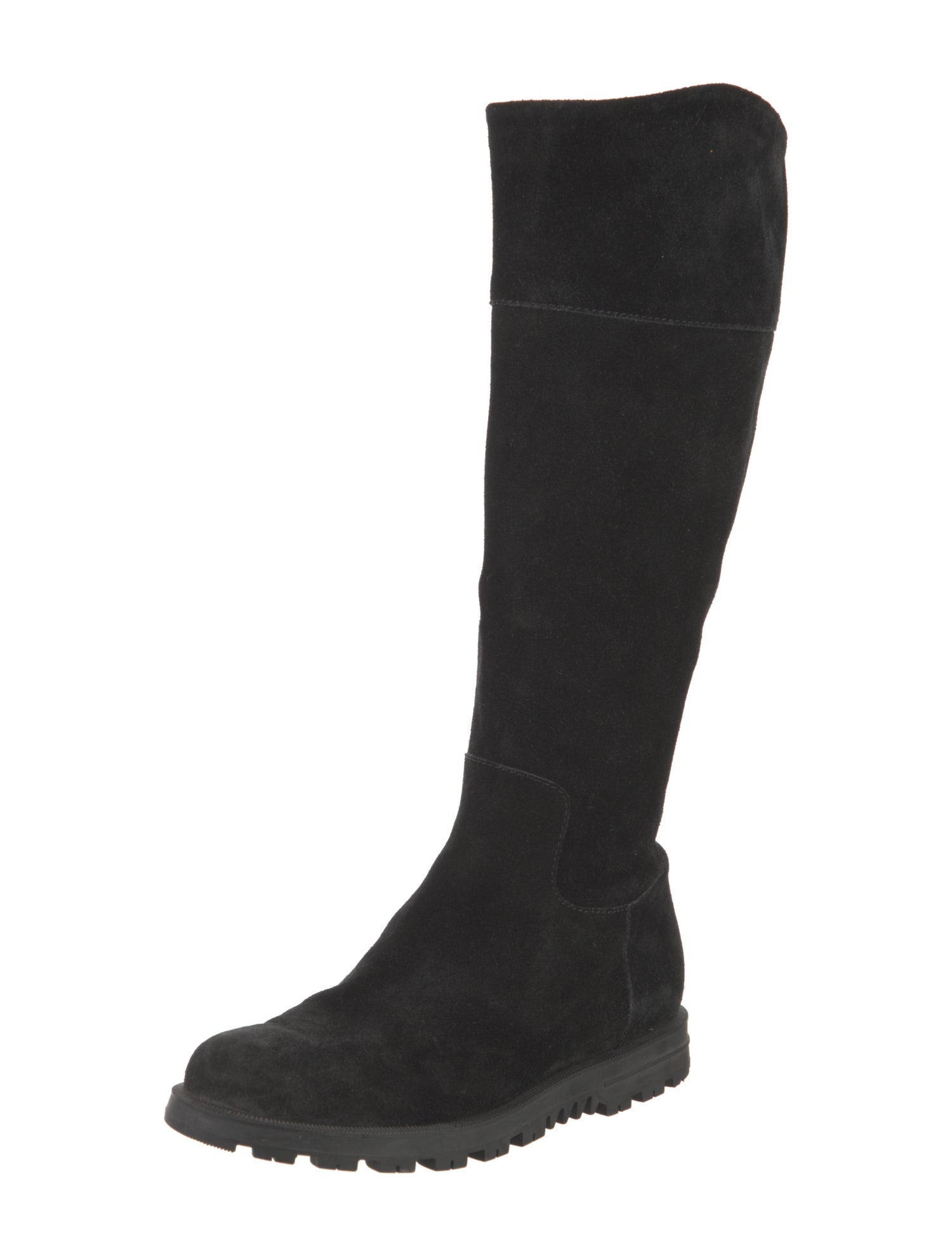 Gucci Gucci Black Leather Riding Boots Web Accent Boots