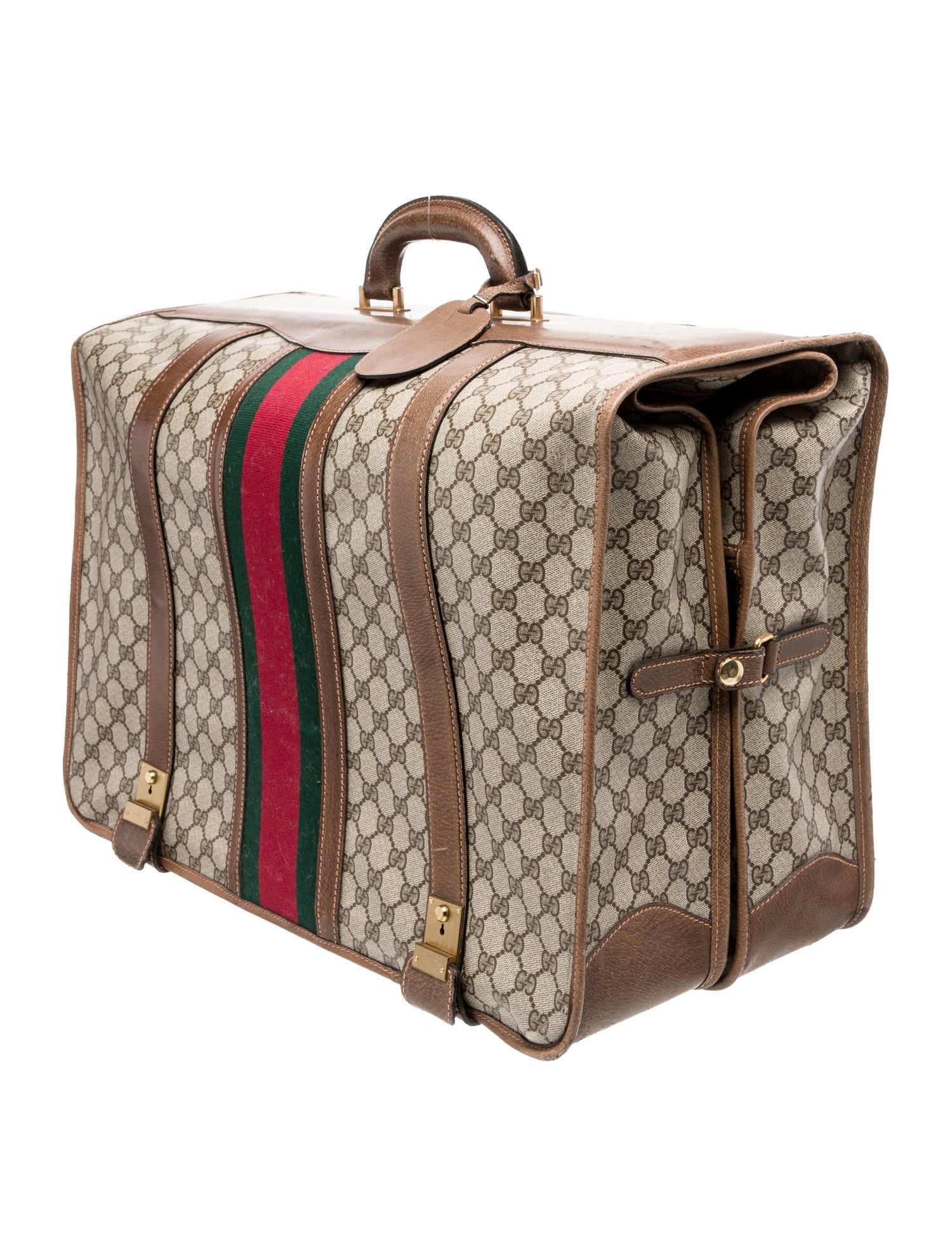 Gucci GG Supreme Suitcase