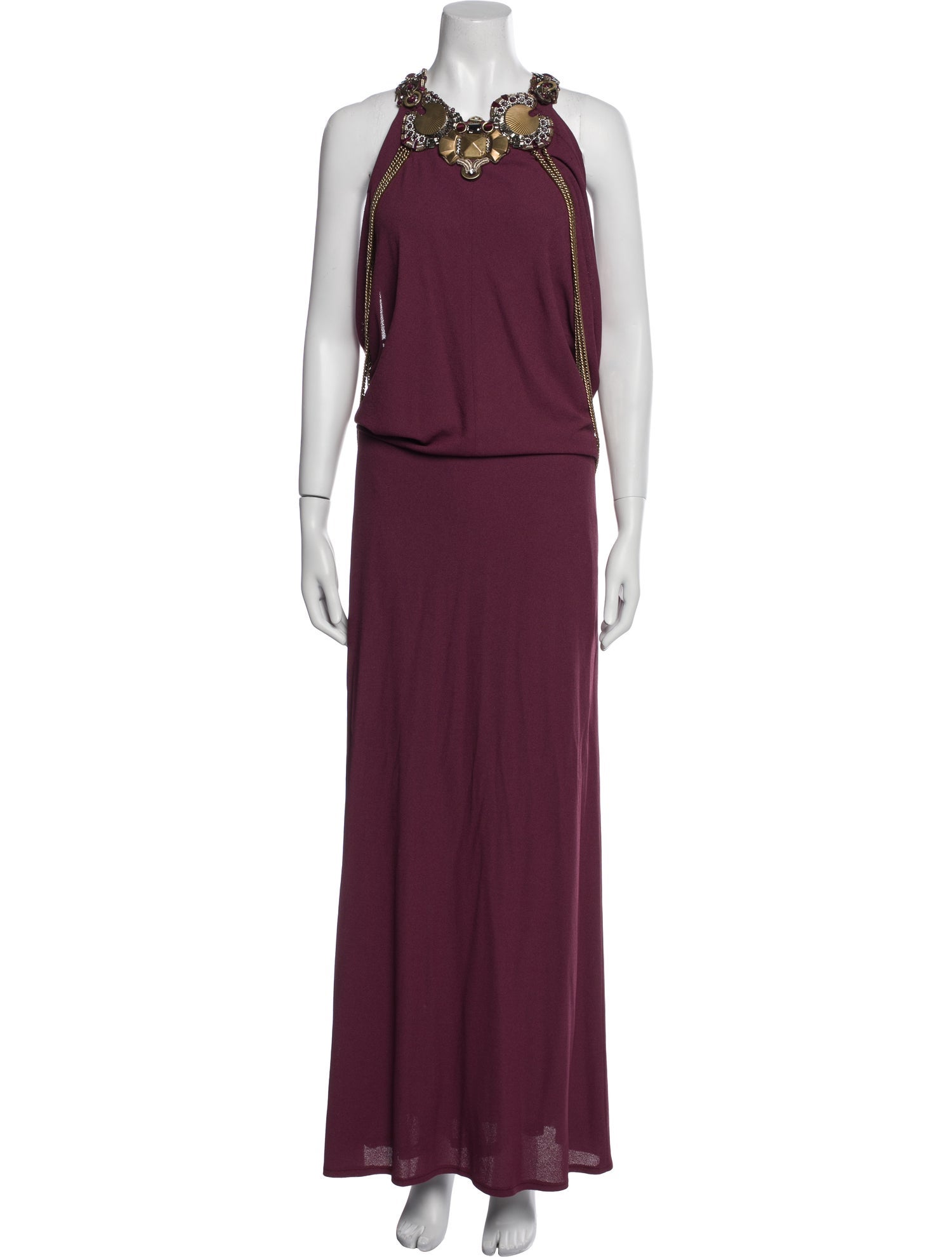Gucci Halterneck Long Dress