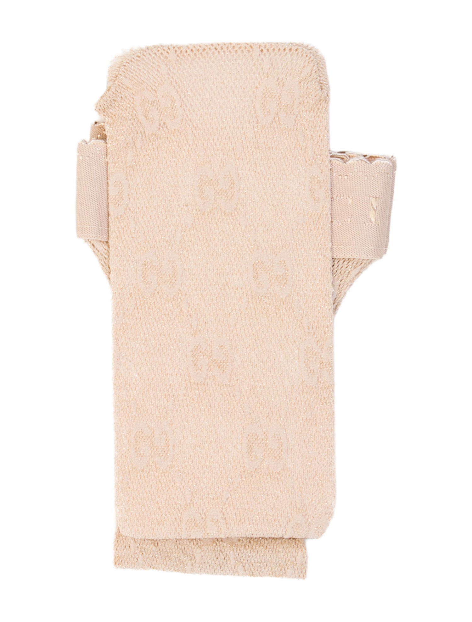 Gucci Synthetic-Blend GG Net Metallic Socks w/Tags