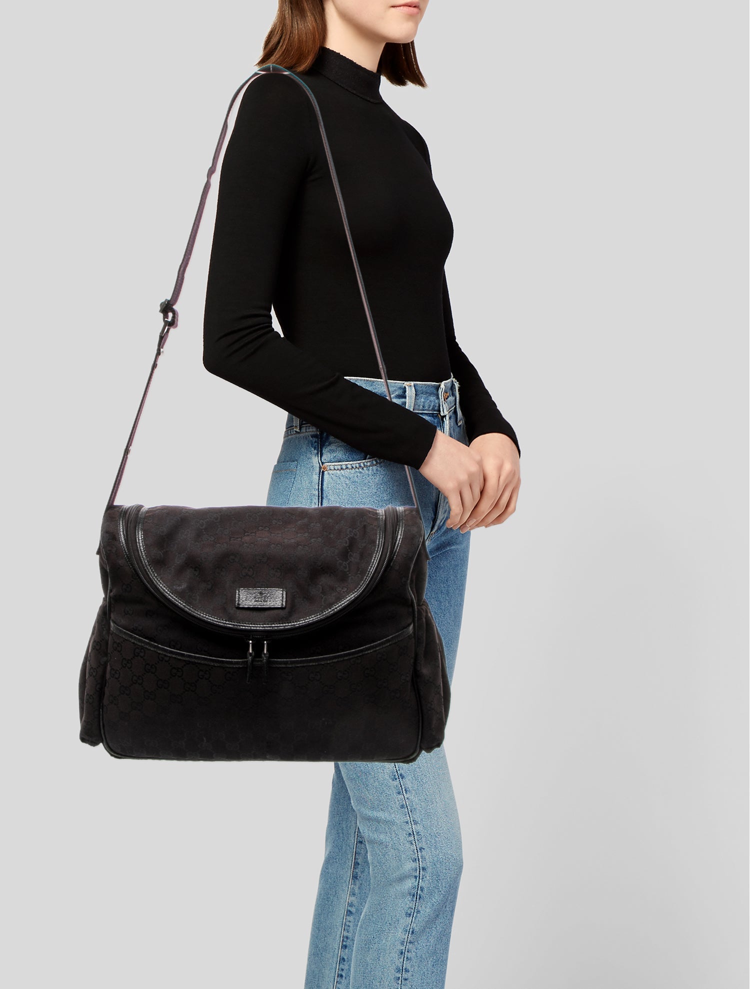 Gucci GG Canvas Diaper Bag