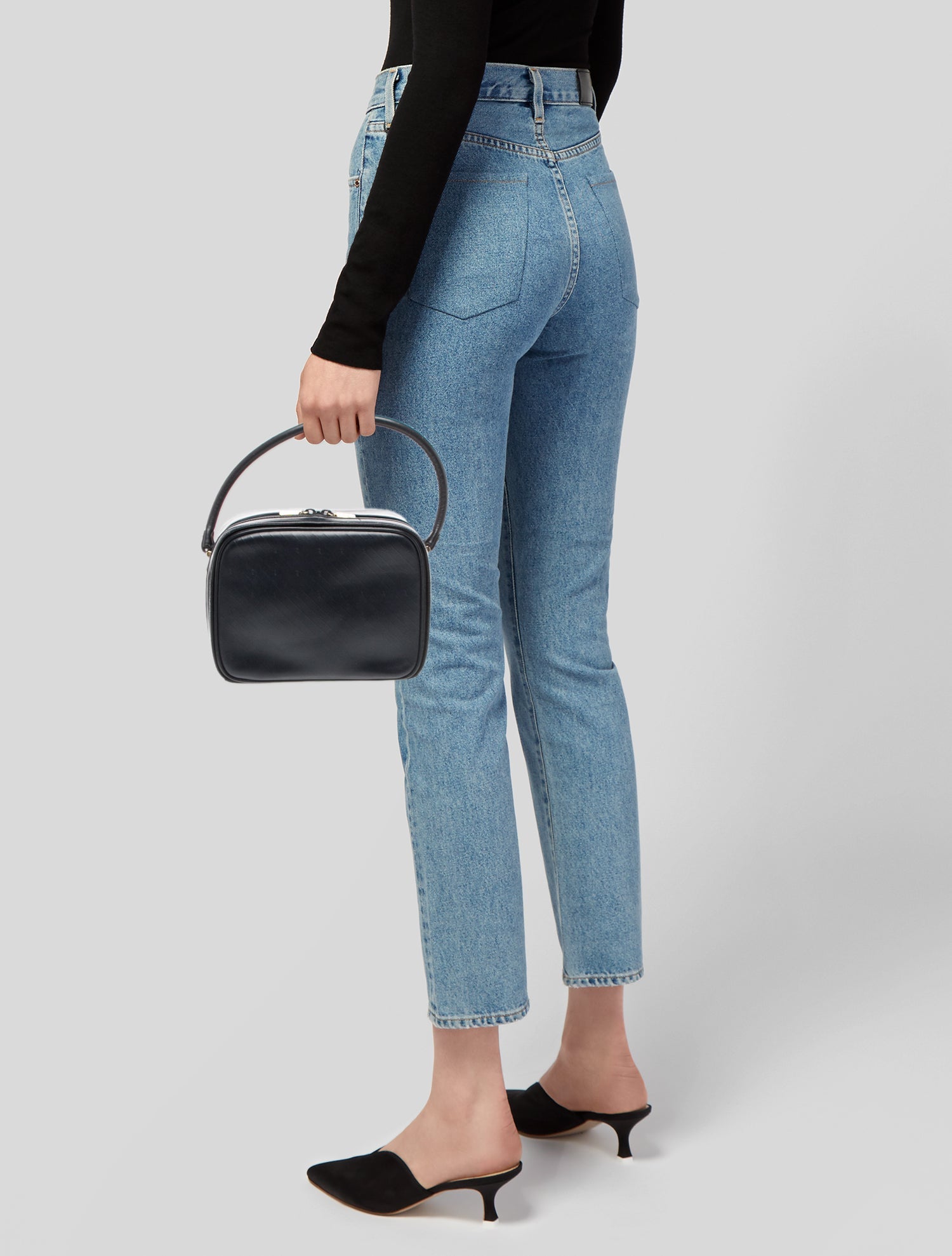 Gucci Micro GG Monogram Top Handle Bag Vintage