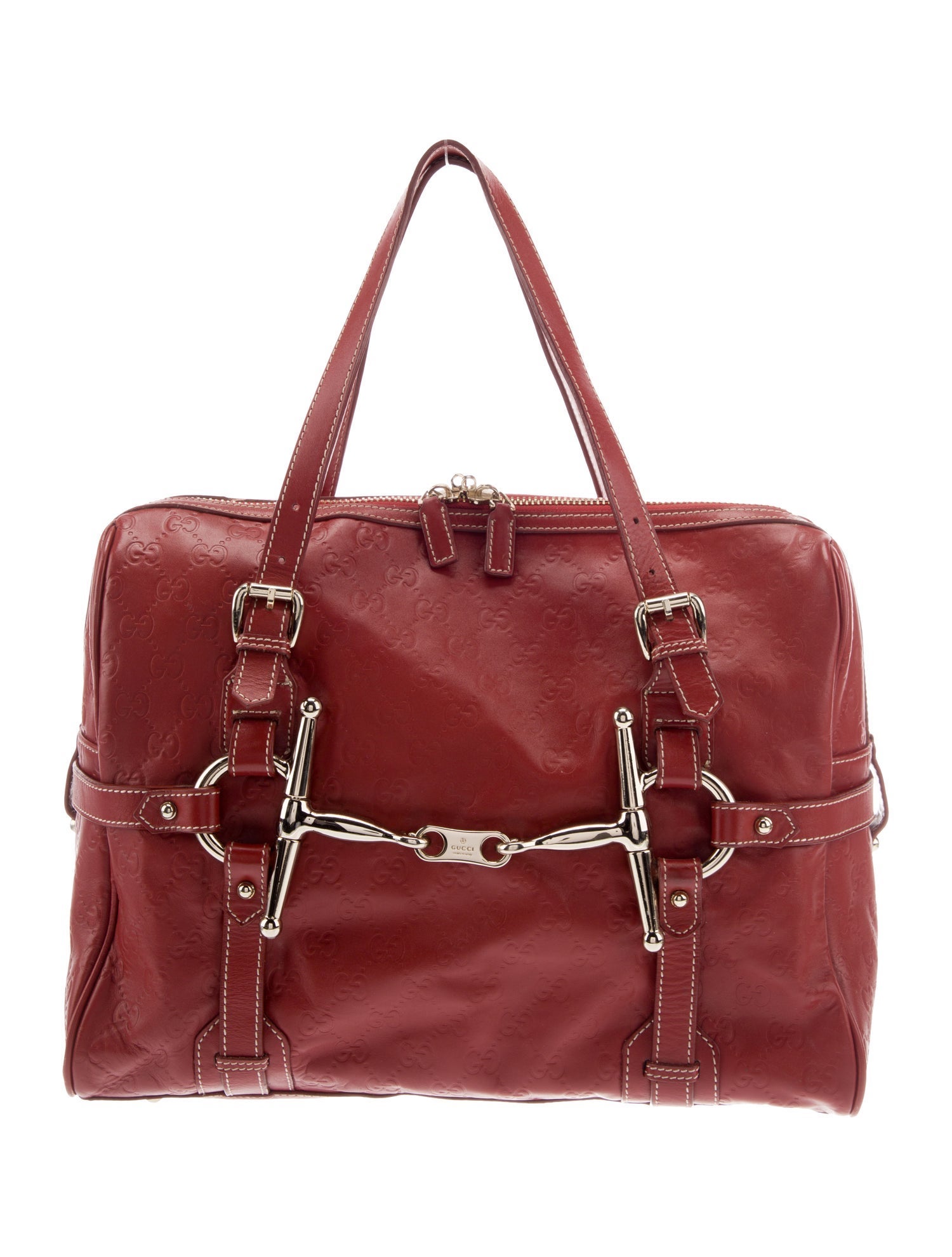 Gucci Leather Top Handle Bag