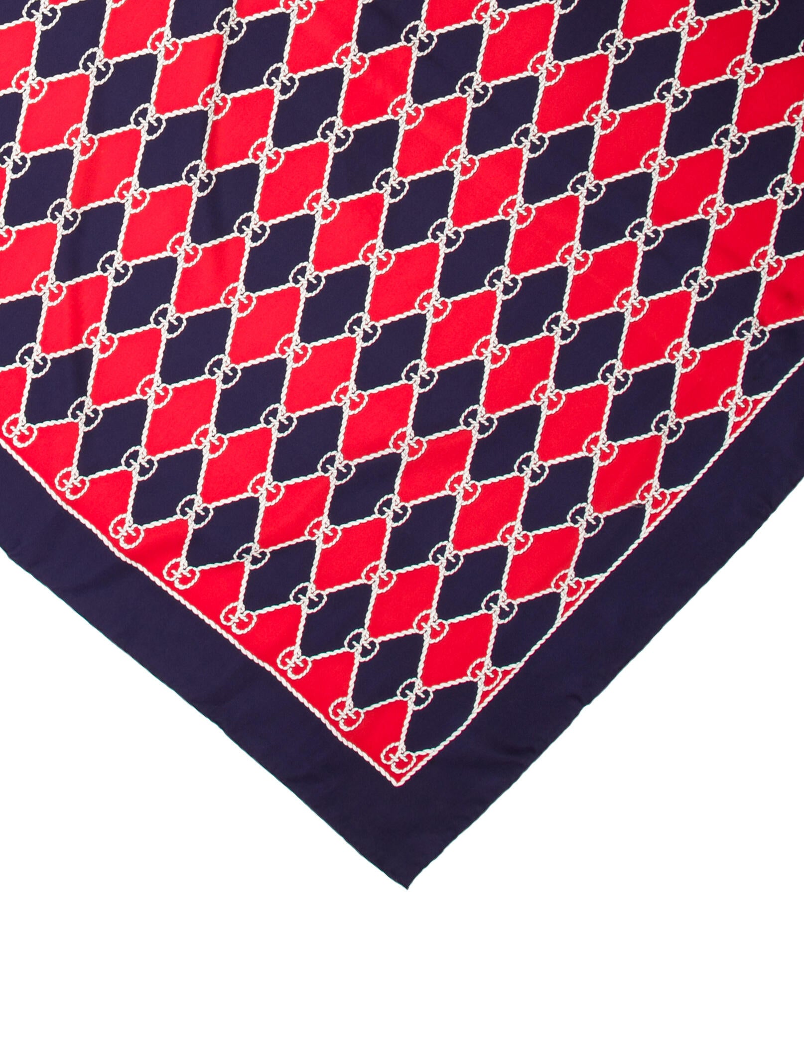 Gucci GucciGhost Garden GG Logo Scarf