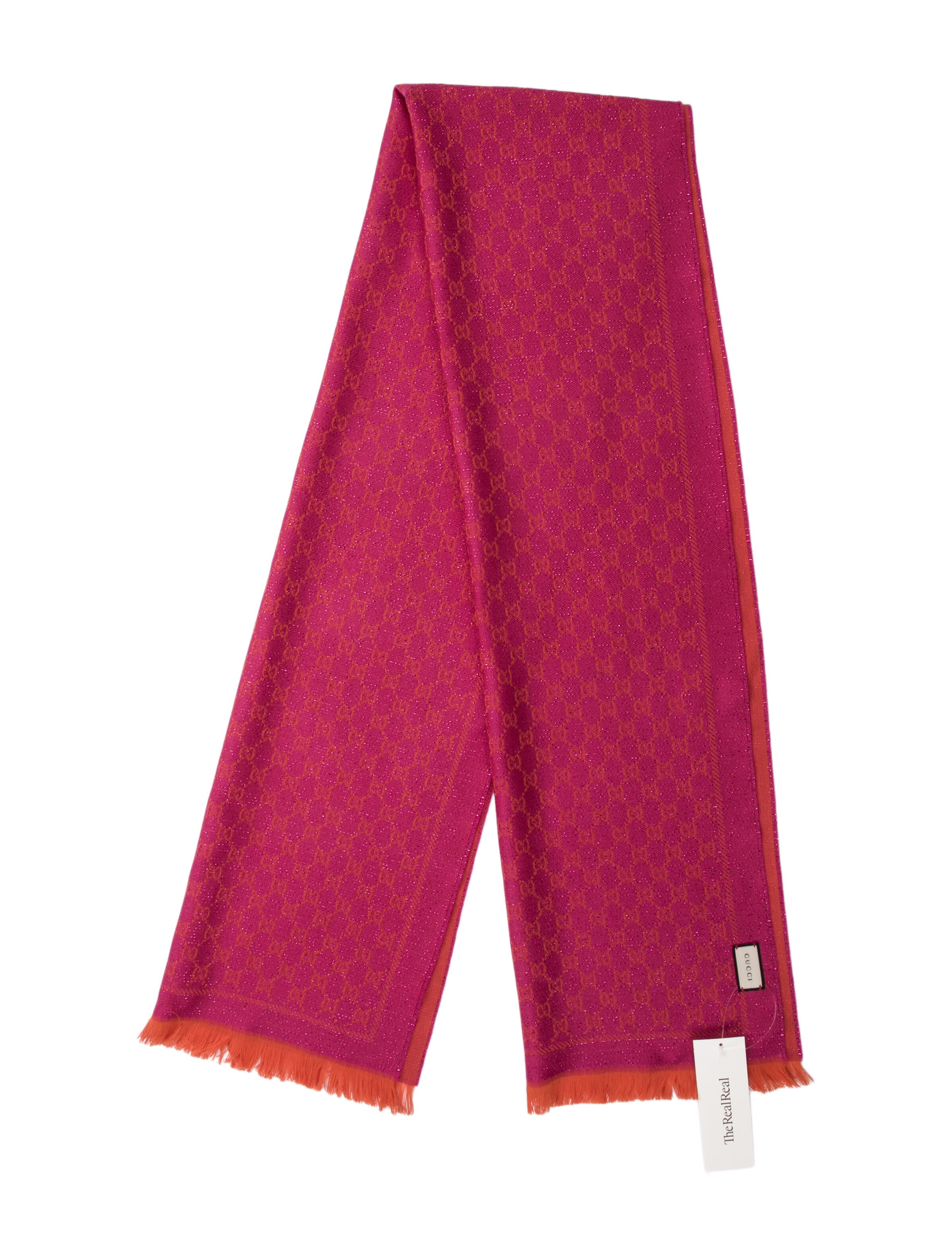 Gucci Wool Printed Scarf