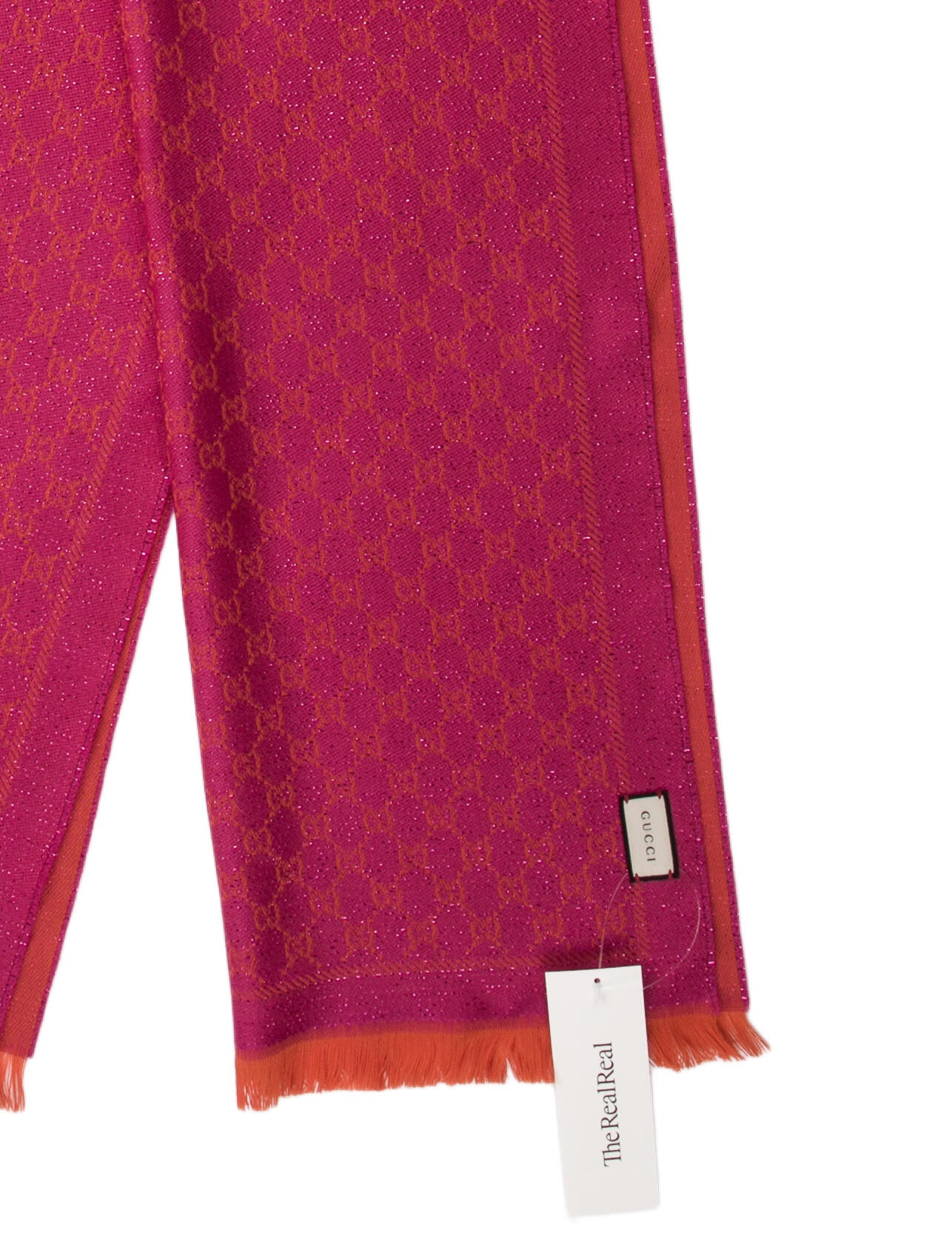 Gucci Wool Printed Scarf