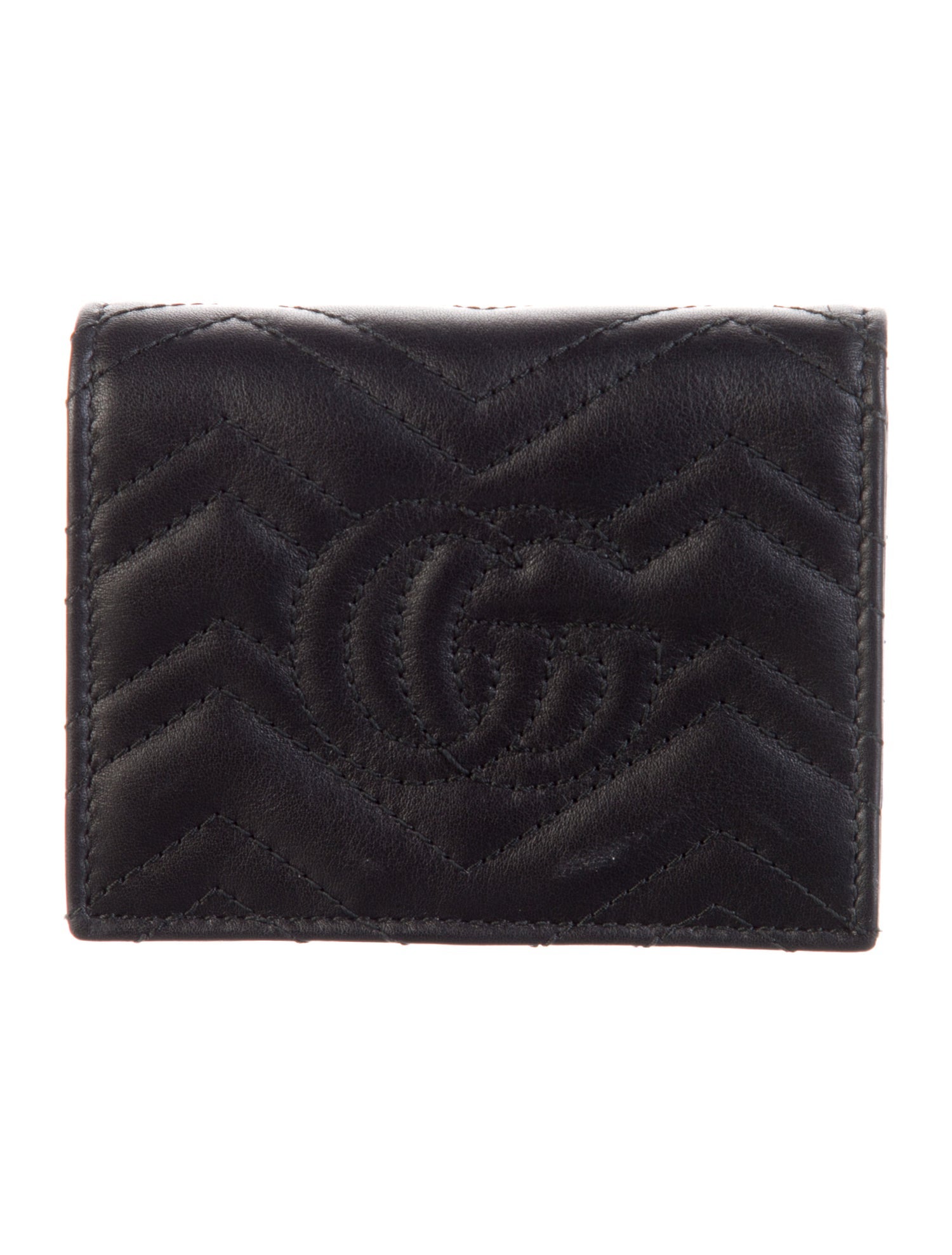 Gucci Marnont Double G Logo Compact Wallet