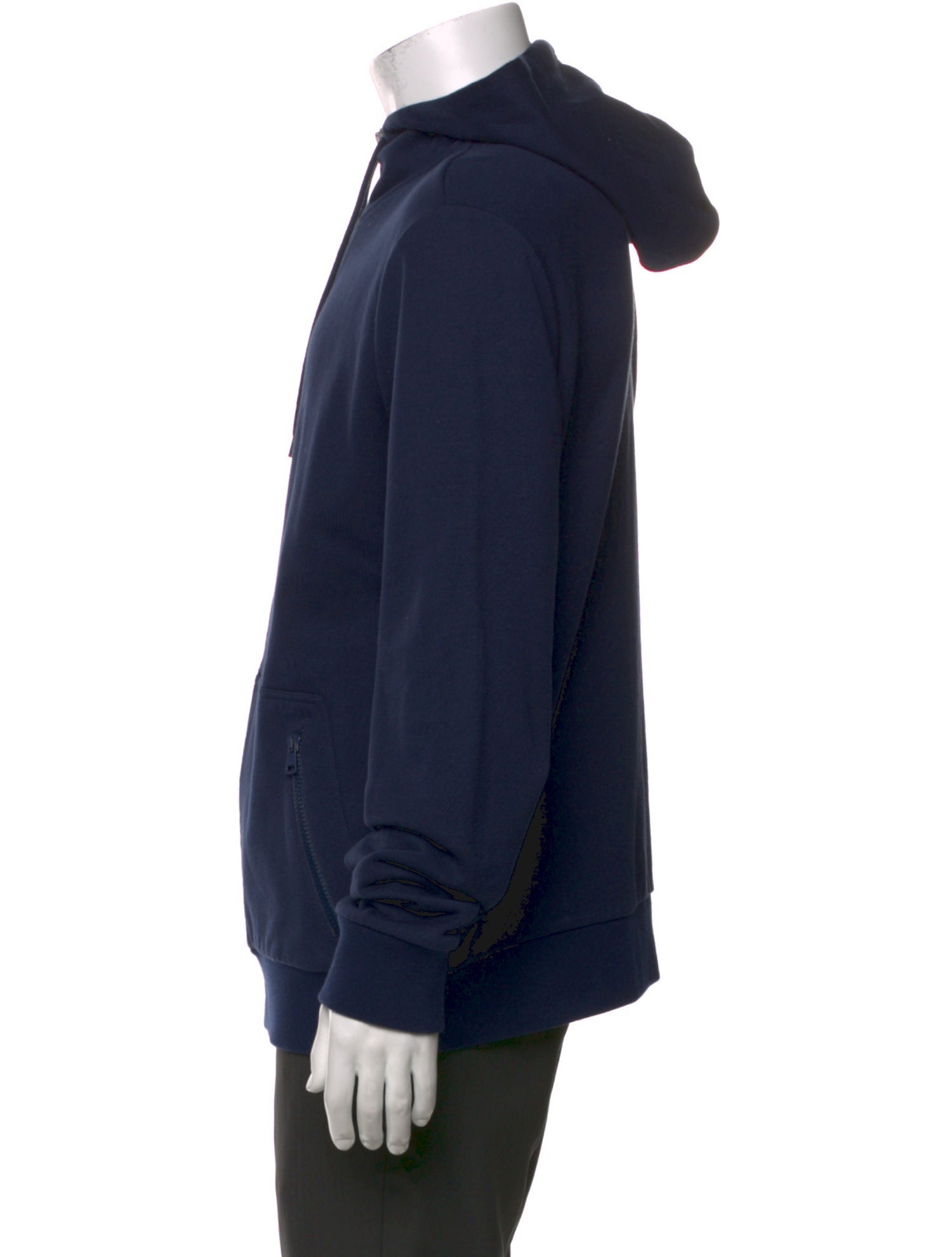 Gucci Sylvie Web Accent Mock Neck Hoodie