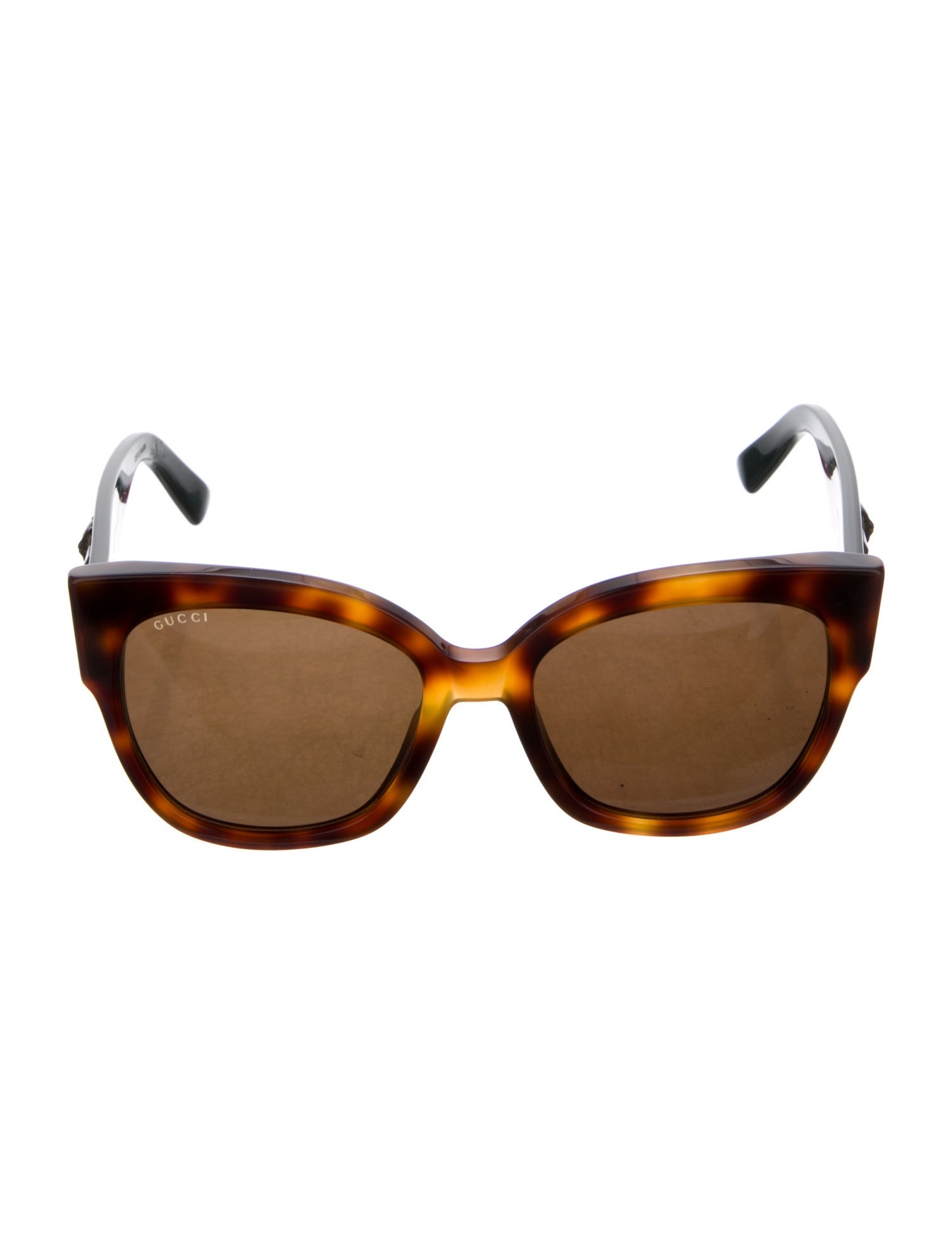 Gucci Web Accent Oversize Sunglasses