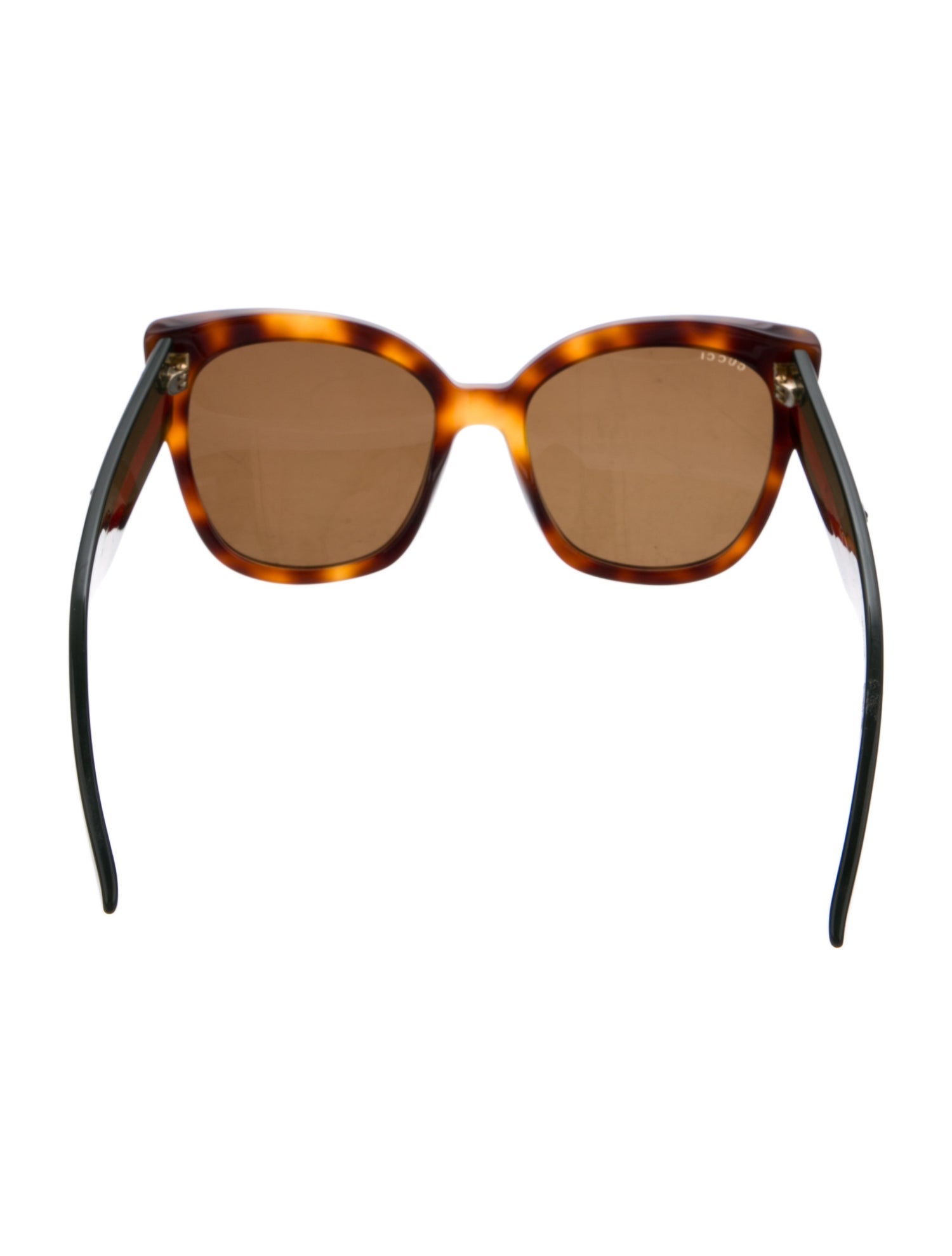 Gucci Web Accent Oversize Sunglasses