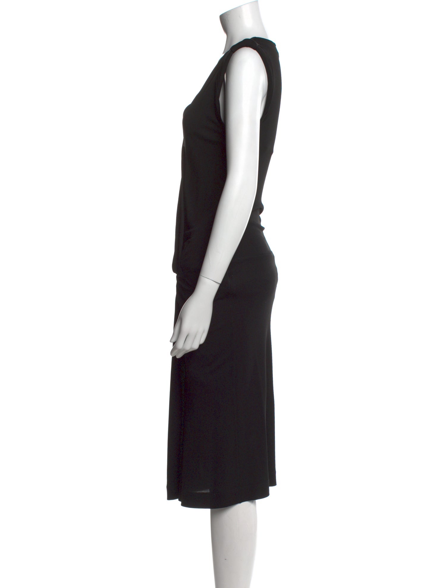 Gucci V-Neck Midi Length Dress